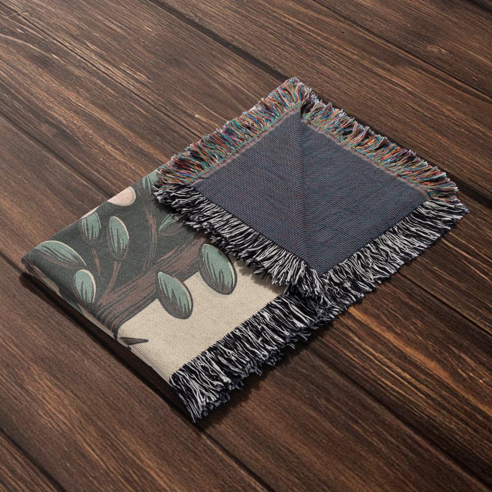 Personalized Fawned Of You Woven Blanket