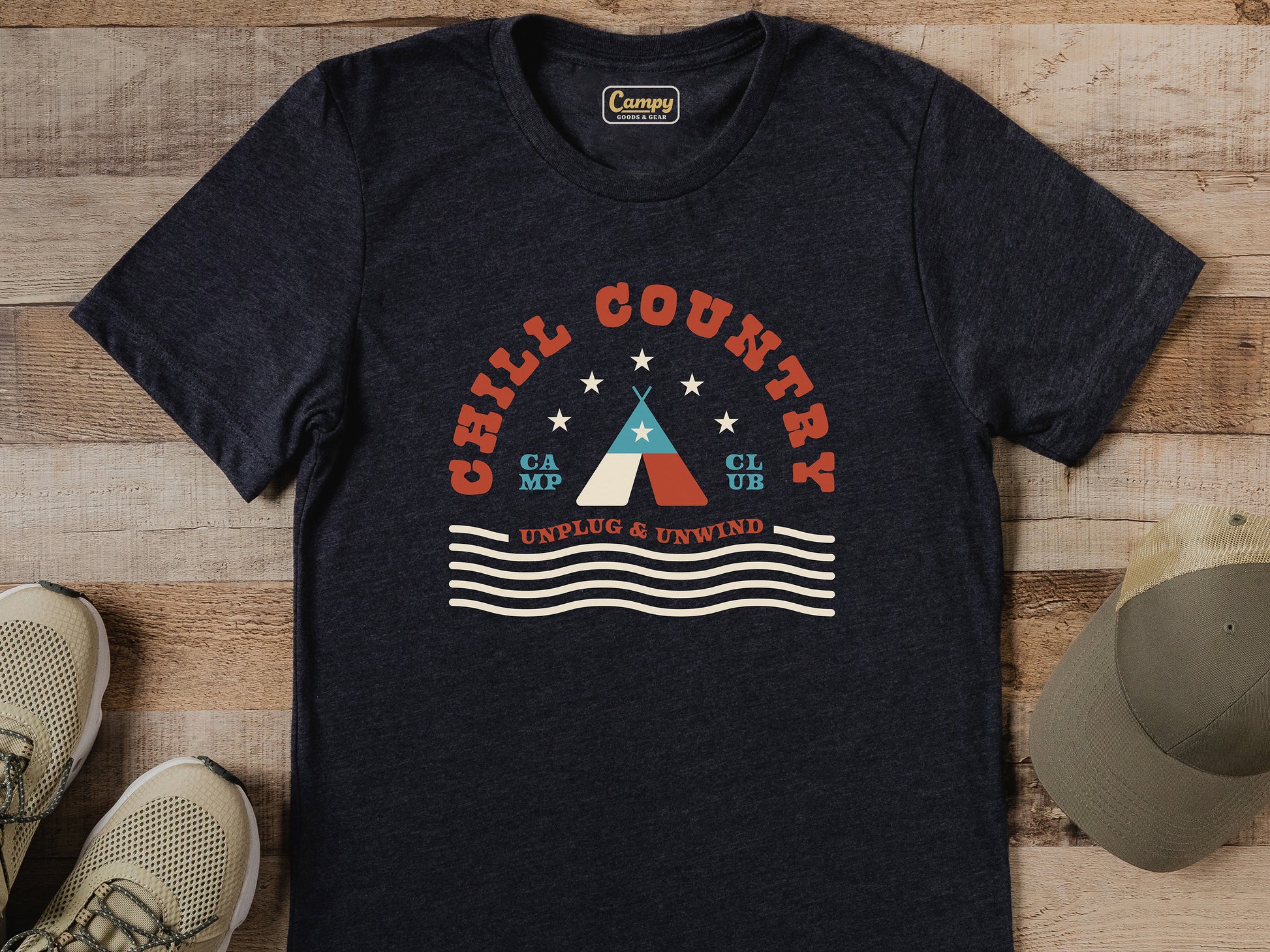 Chill Country Tee - Campy Goods and Gear
