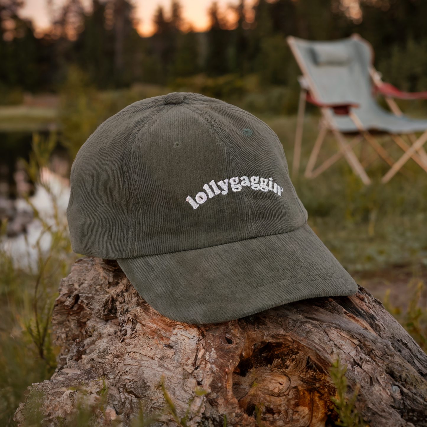 Lollygaggin' Corduroy Cap