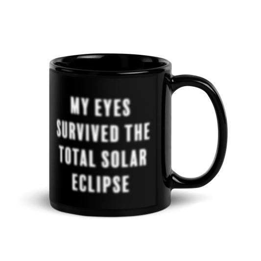 Eyes Survived Eclipse Mug