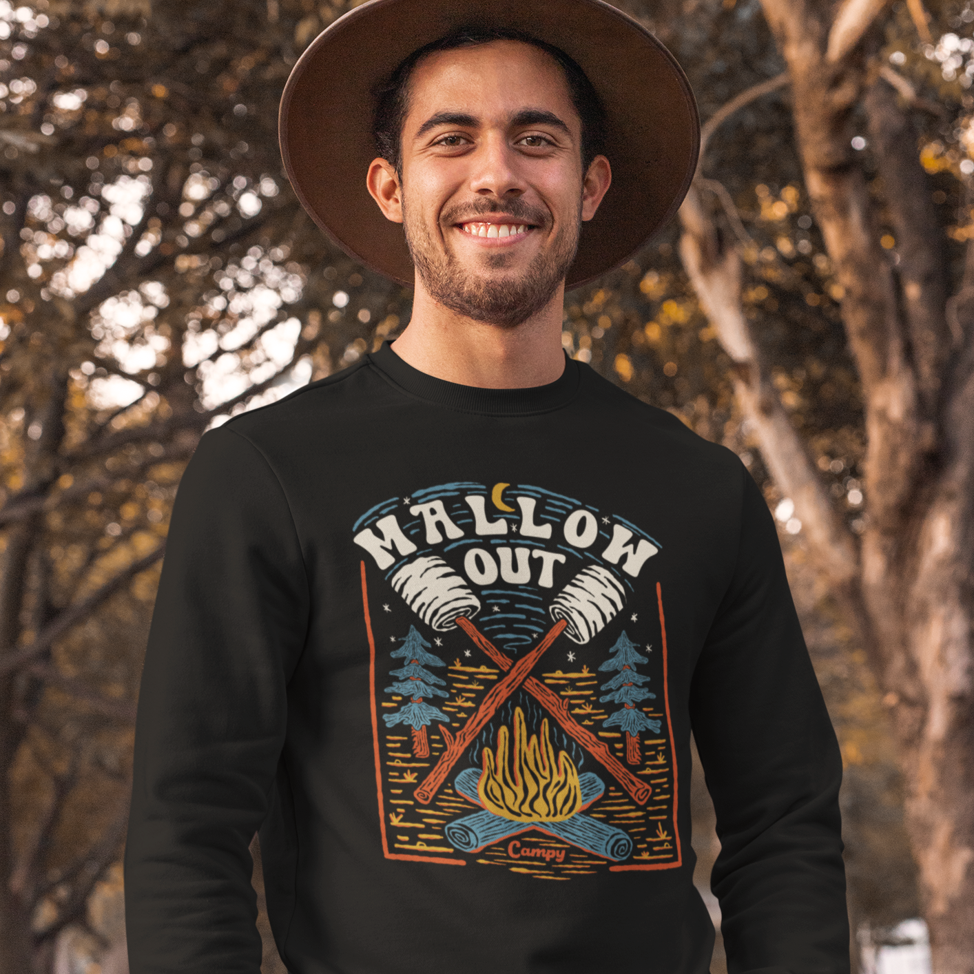 Mallow Out Sweatshirt - Campy Goods and Gear
