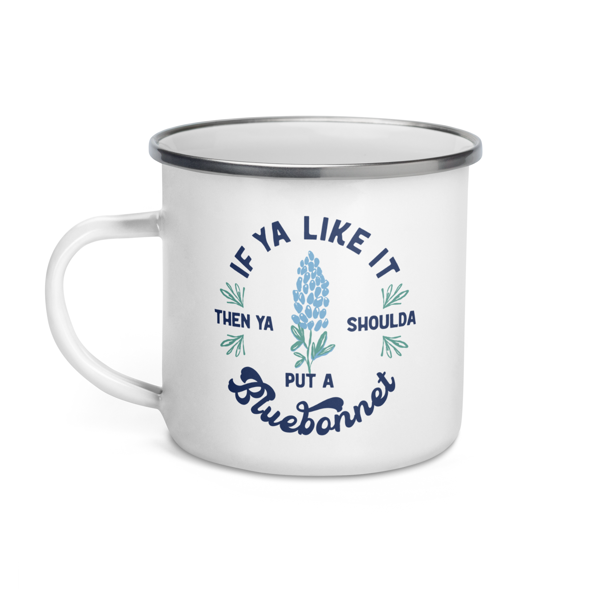 Bluebonnet Camp Mug - Campy Goods and Gear