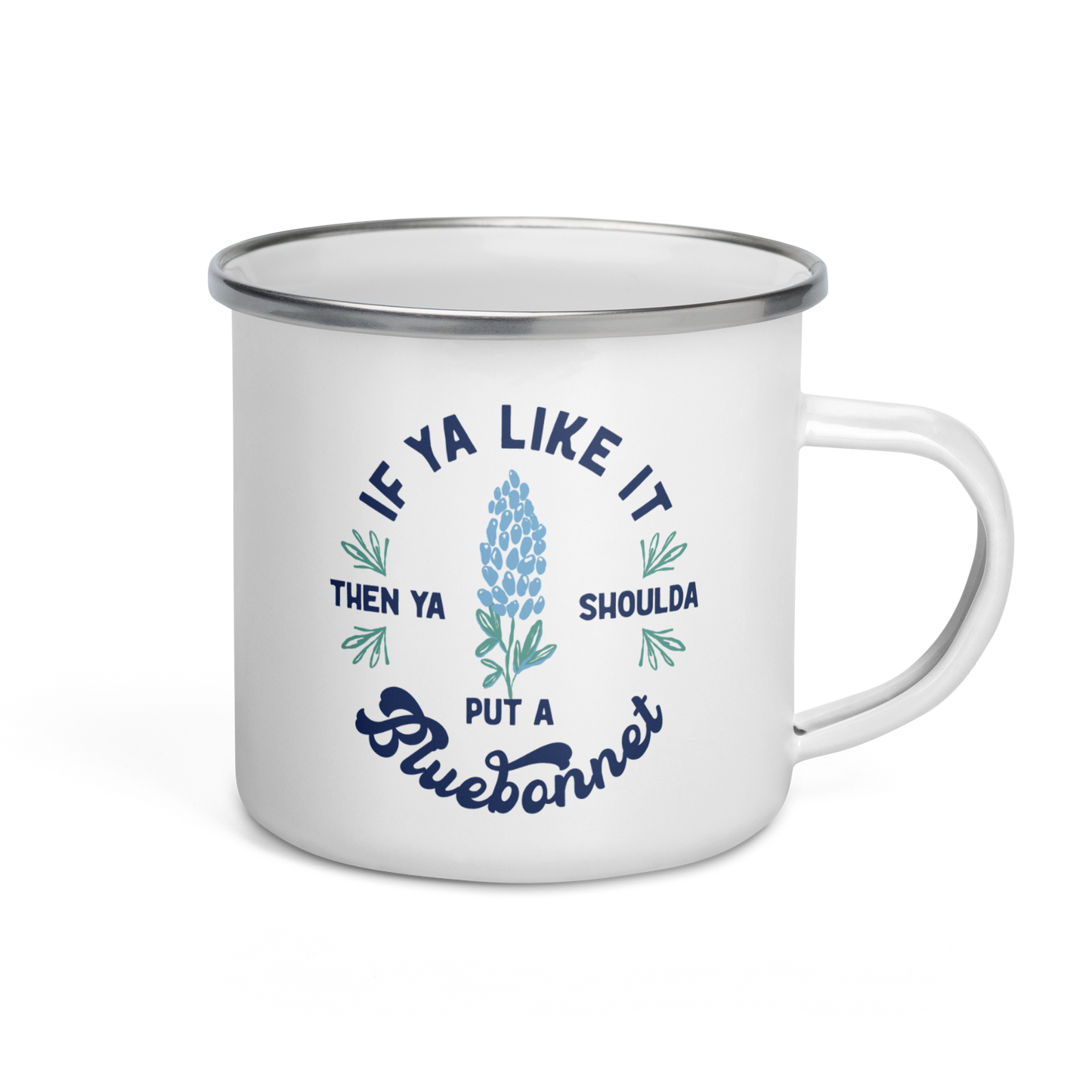 Bluebonnet Camp Mug - Campy Goods and Gear