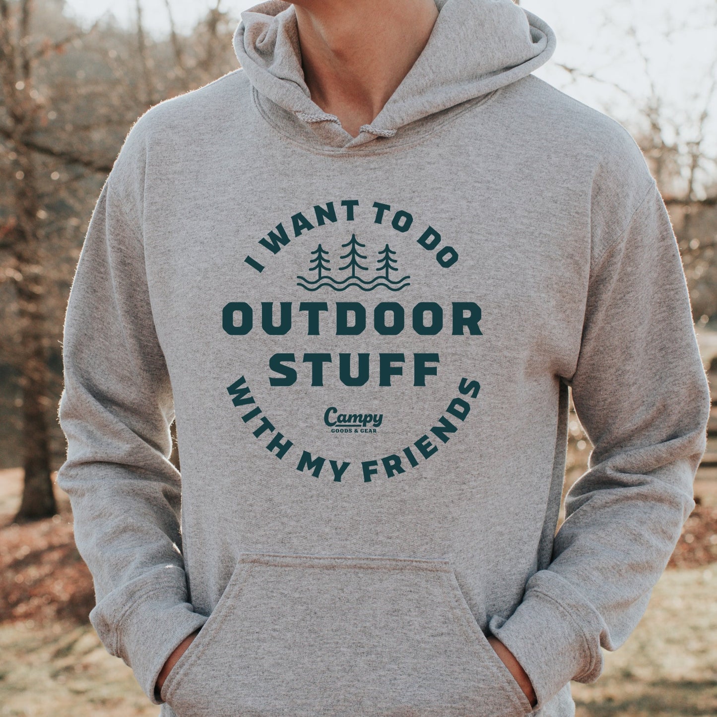 Outdoor Stuff Hoodie - Campy Goods and Gear