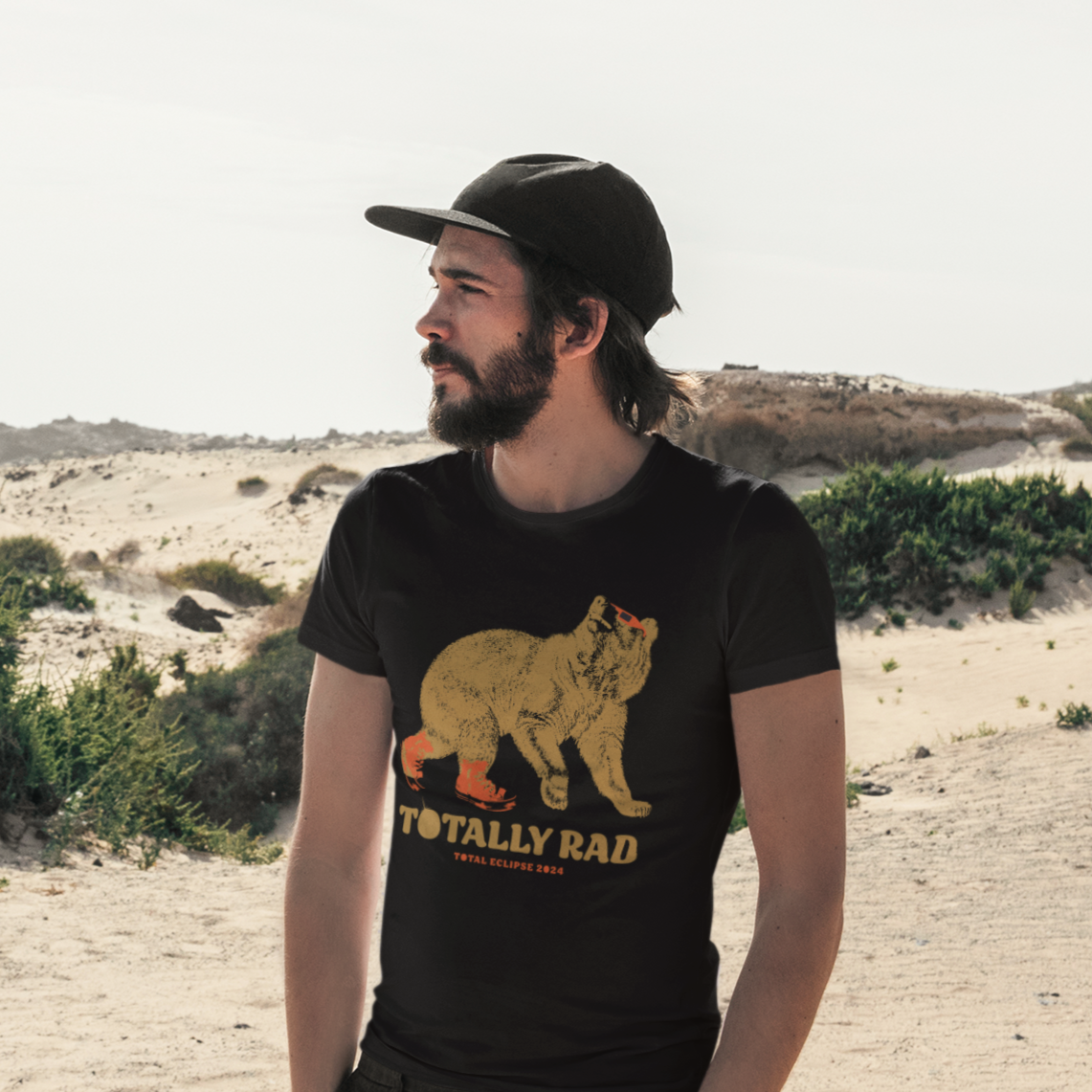 Totally Rad Eclipse - Adult Tee