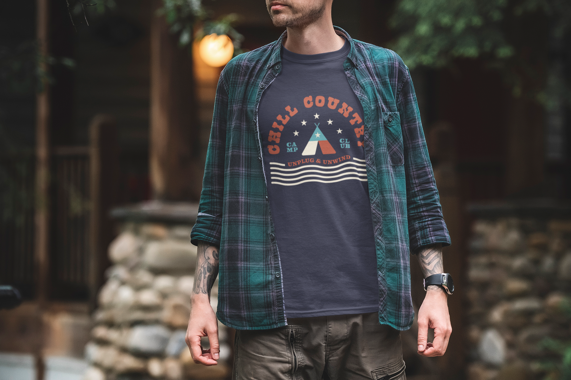 Chill Country Tee - Campy Goods and Gear