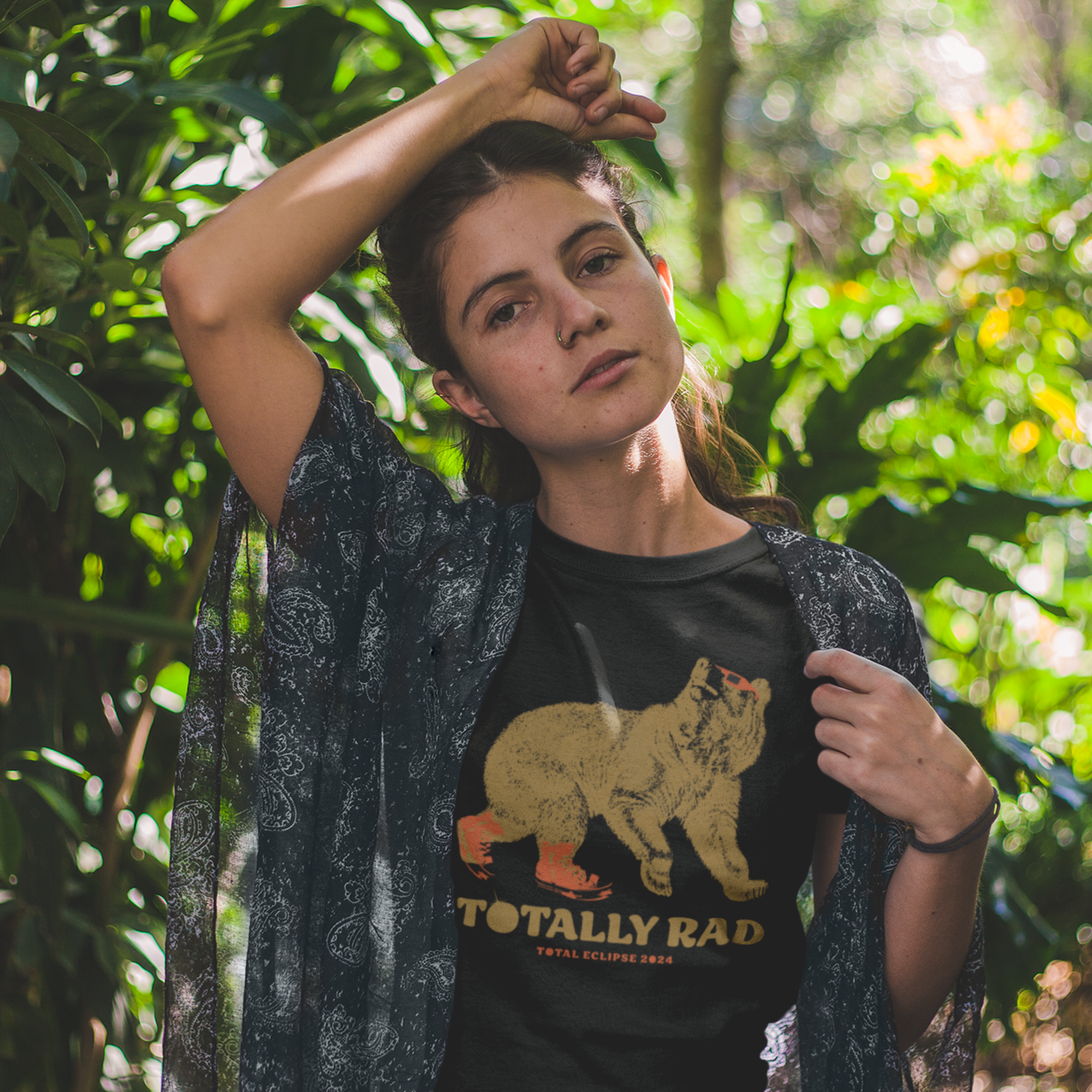 Totally Rad Eclipse - Adult Tee