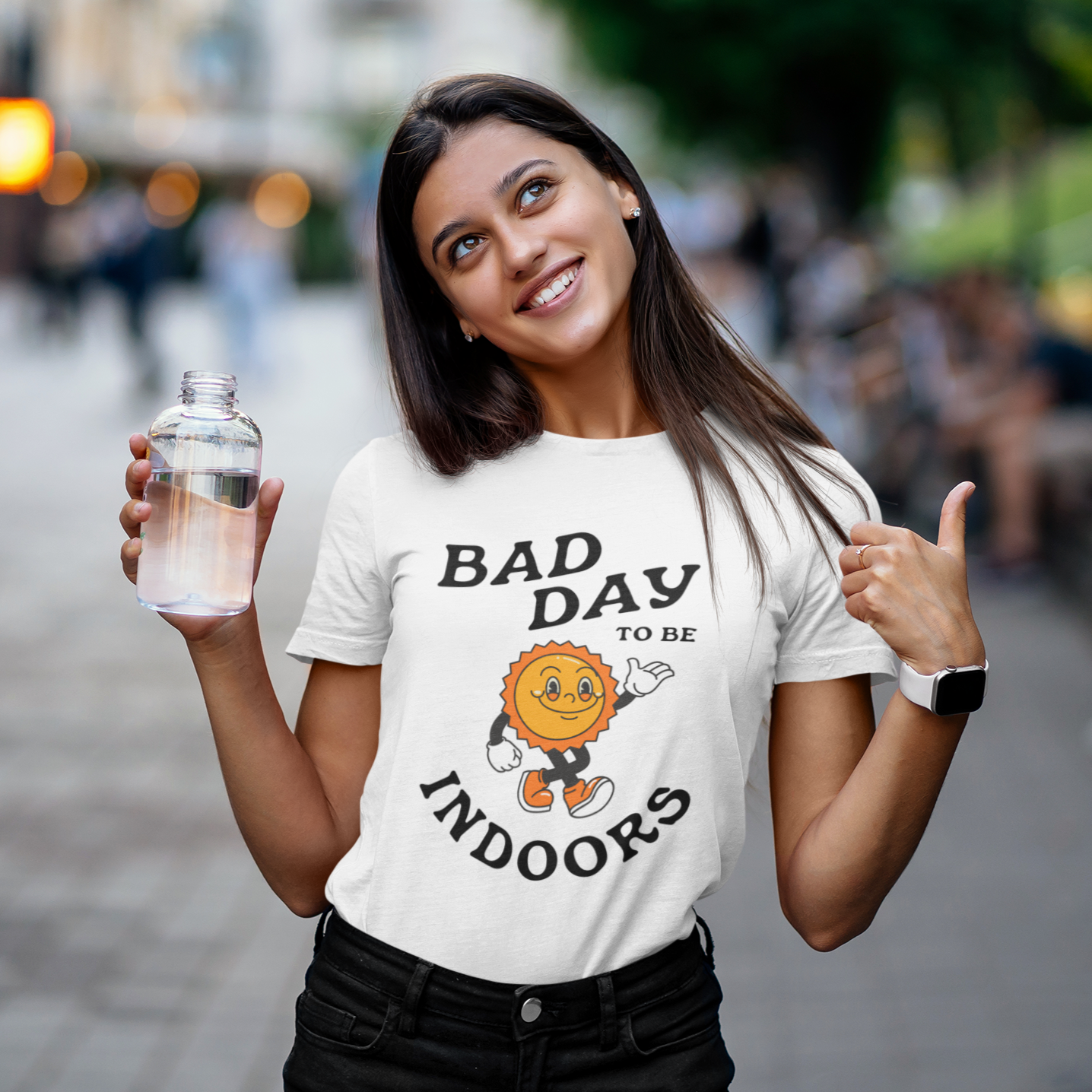 Bad Day to be Indoors Tee
