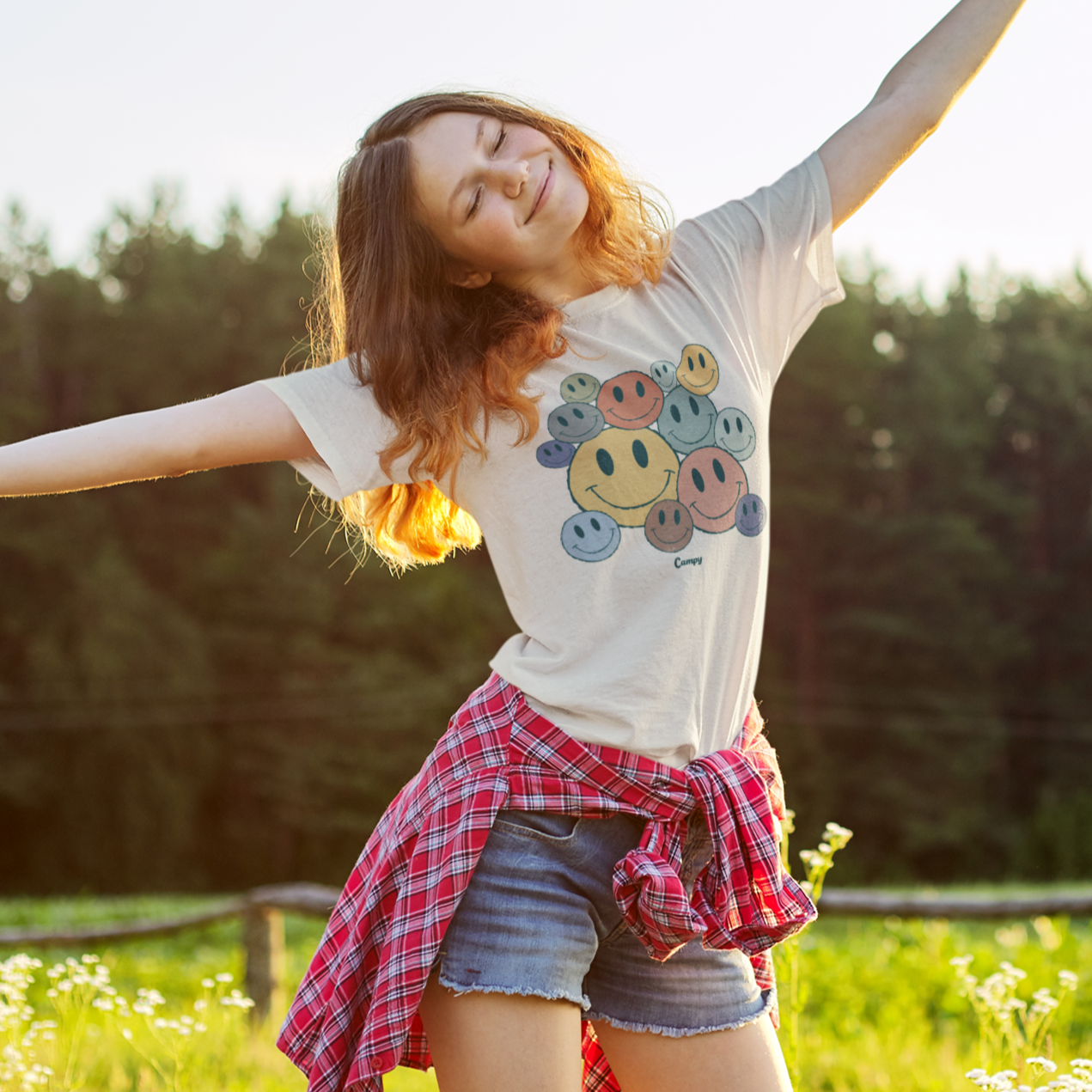 Outdoor Smileys Tee