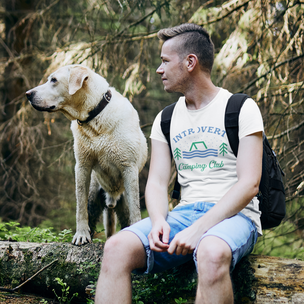 Introvert Camping Club Tee