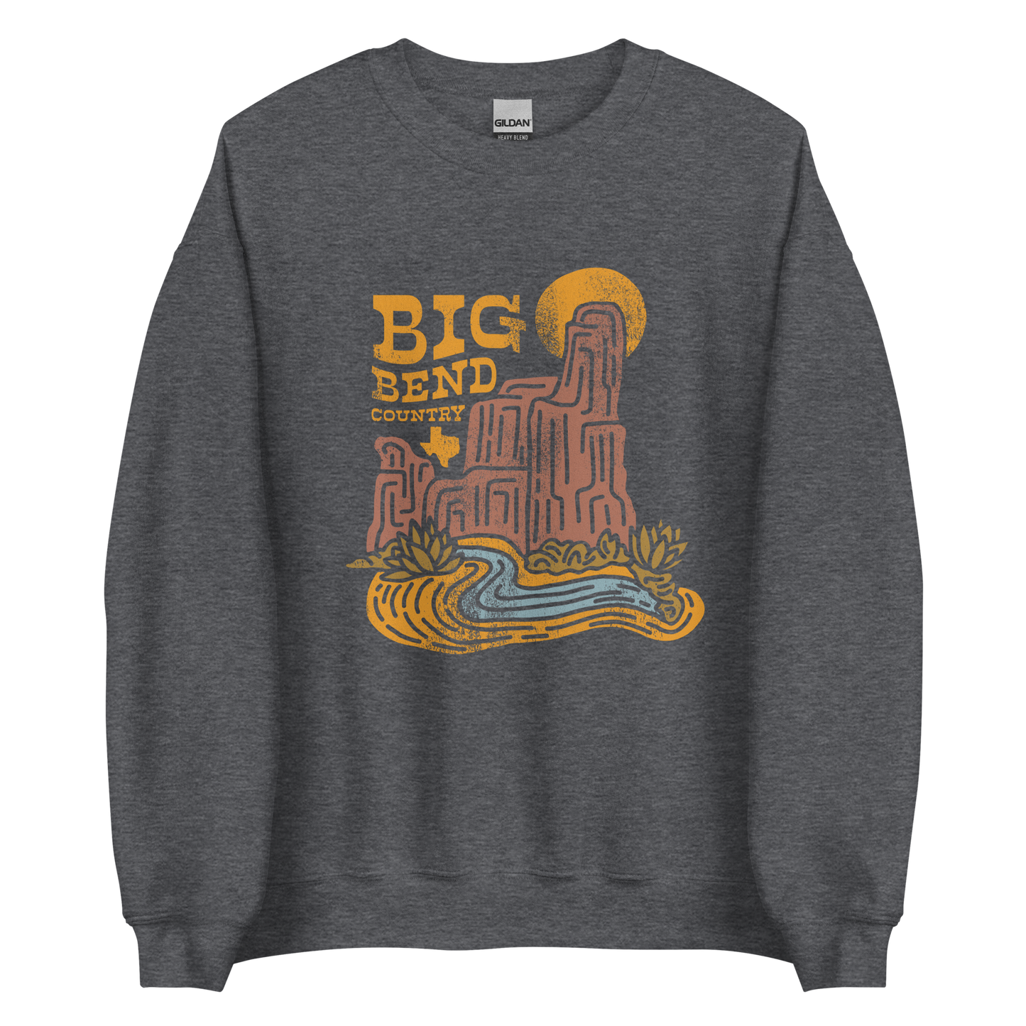 TX Terrains - Big Bend Sweatshirt - Campy Goods and Gear