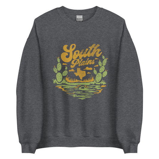 TX Terrains - South Plains Sweatshirt - Campy Goods and Gear