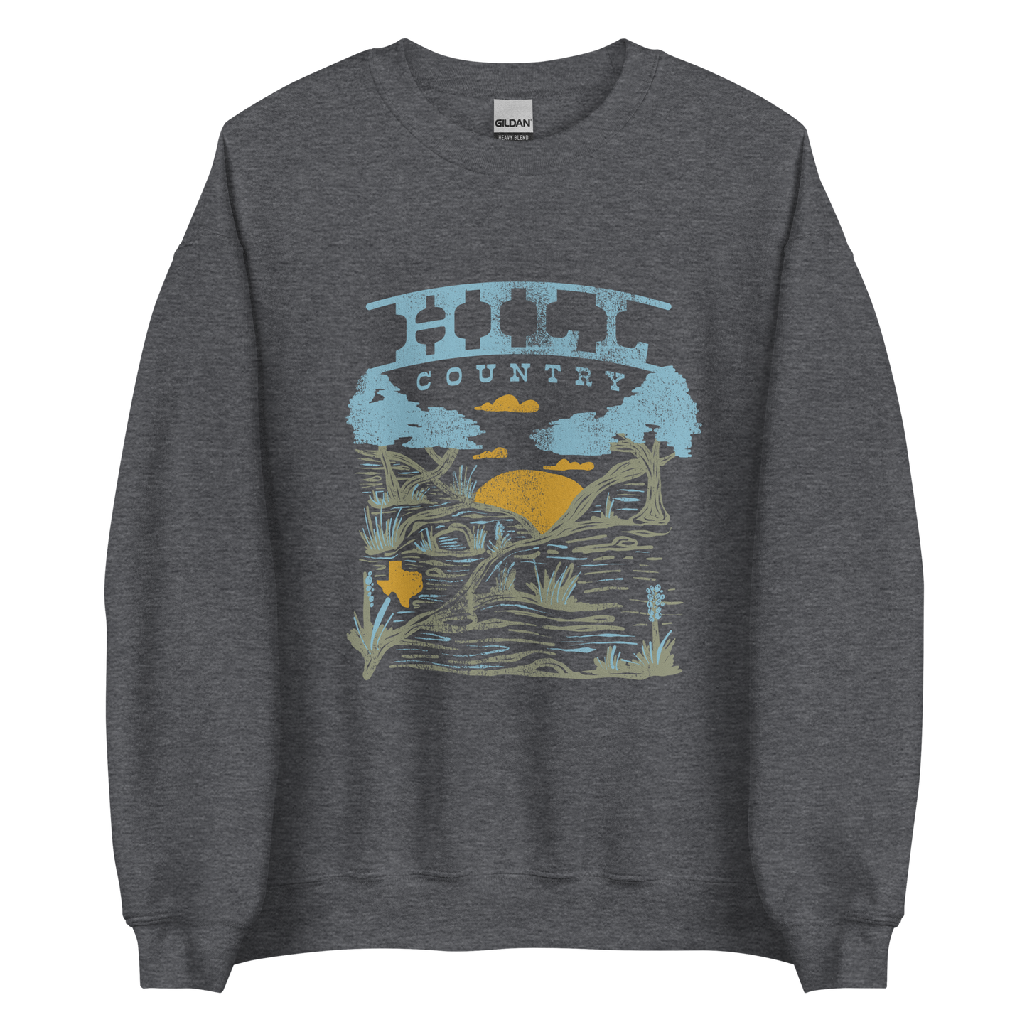 TX Terrains - Hill Country Sweatshirt - Campy Goods and Gear