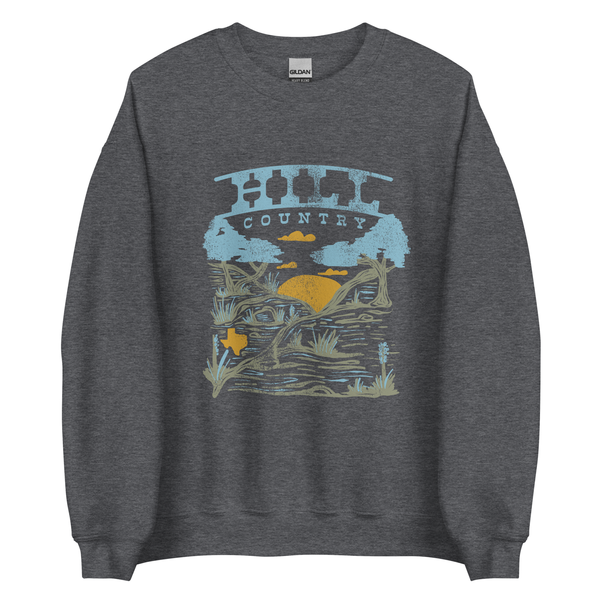 TX Terrains - Hill Country Sweatshirt - Campy Goods and Gear