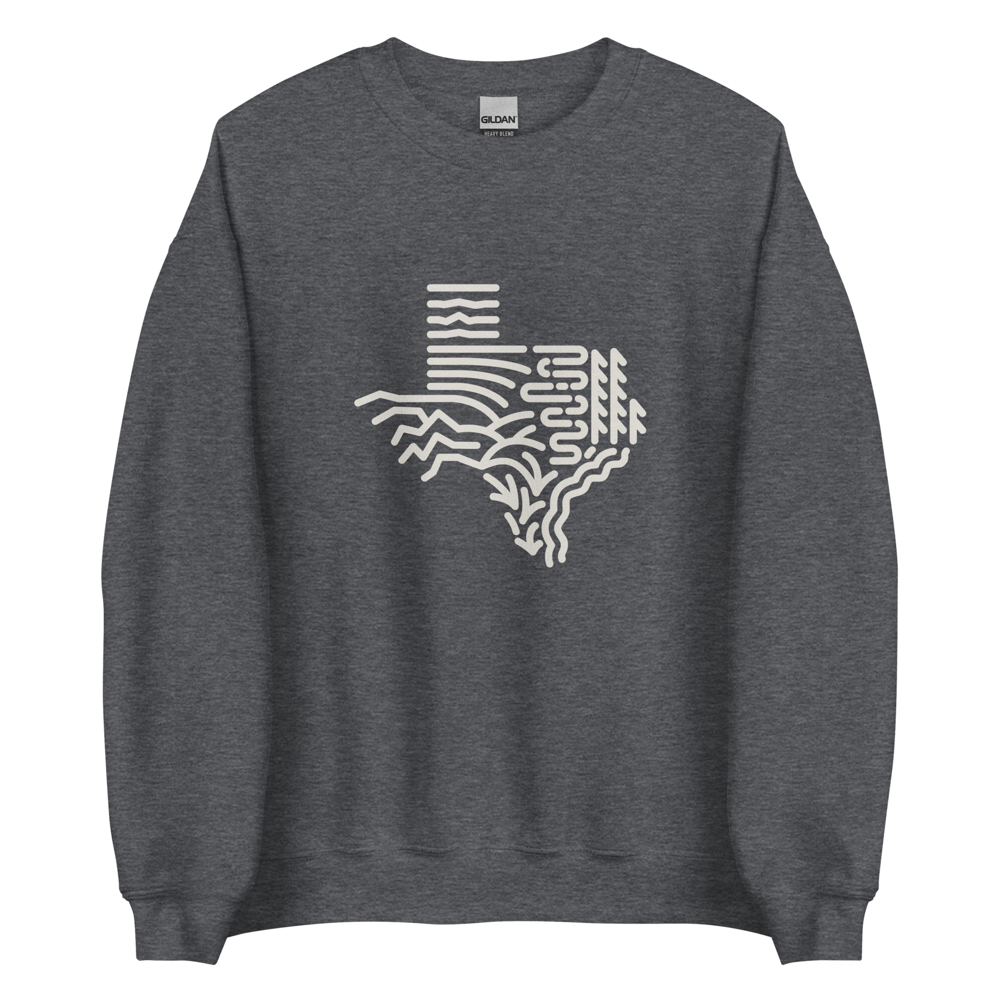 Texas Regions Sweatshirt - Campy Goods and Gear