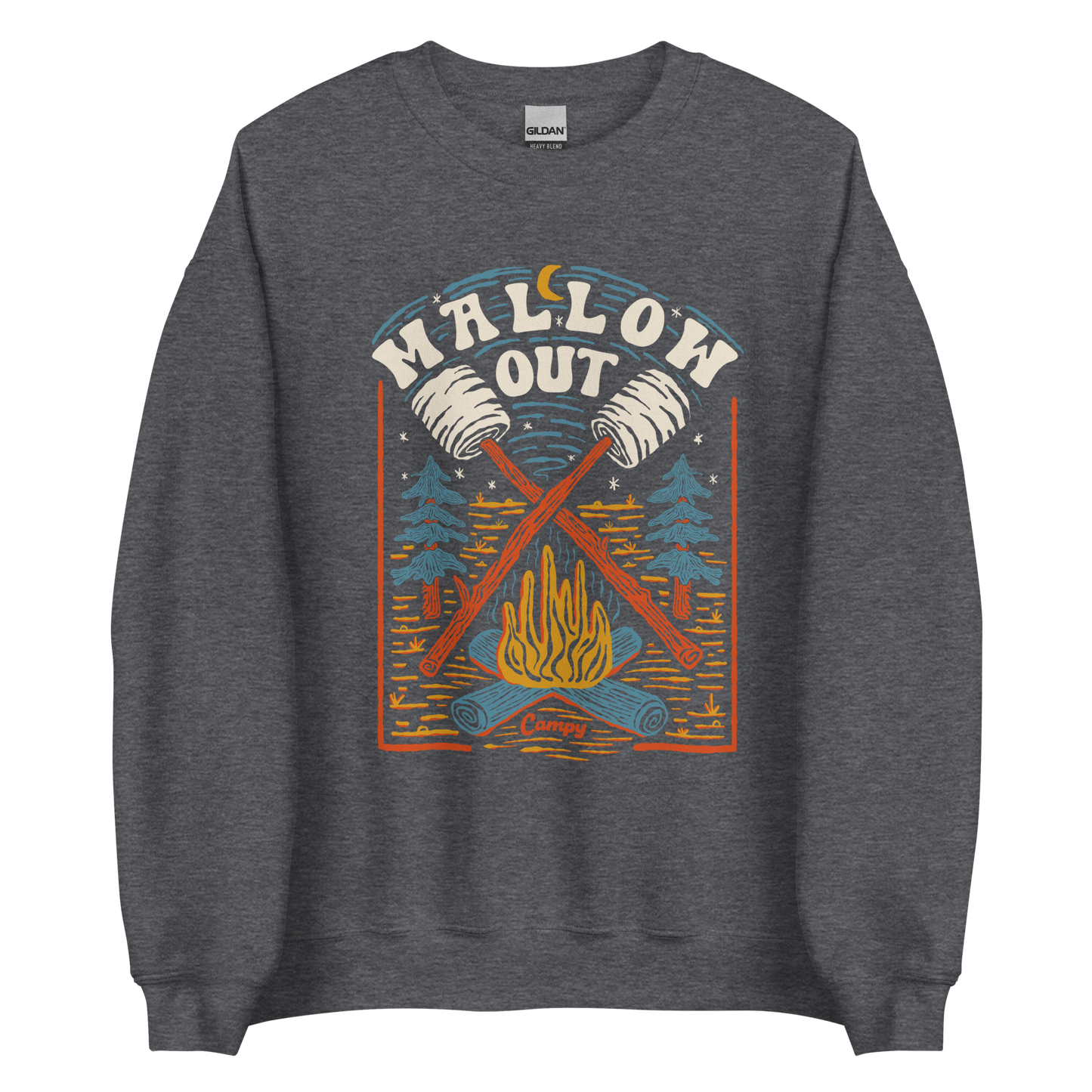 Mallow Out Sweatshirt - Campy Goods and Gear