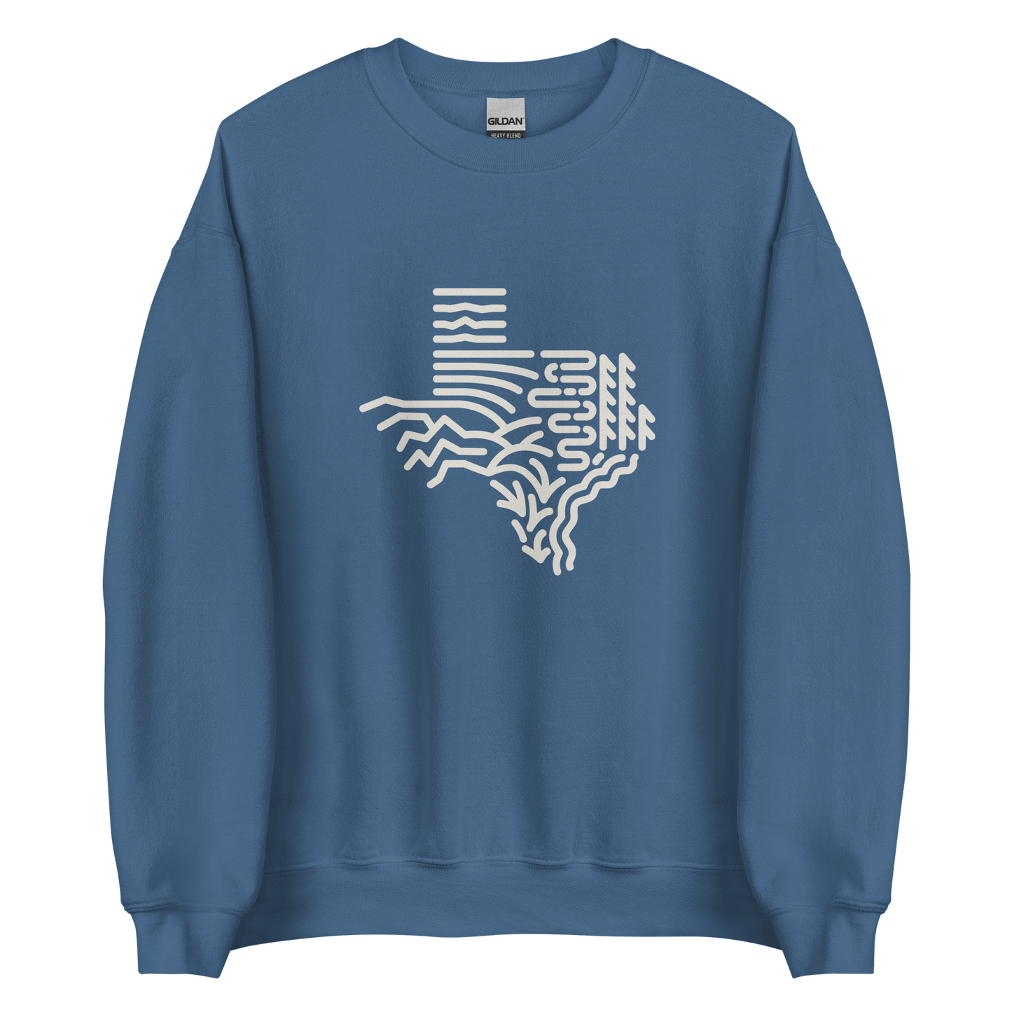 Texas Regions Sweatshirt - Campy Goods and Gear