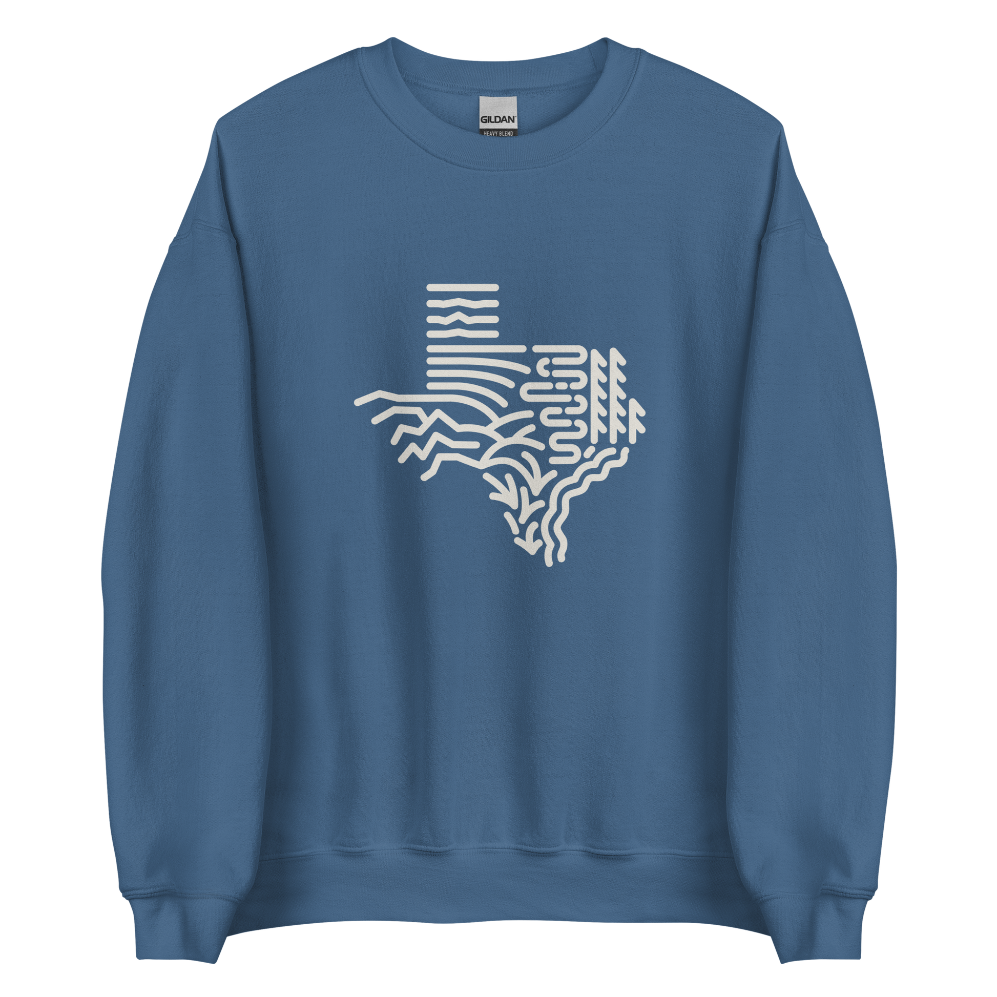 Texas Regions Sweatshirt - Campy Goods and Gear