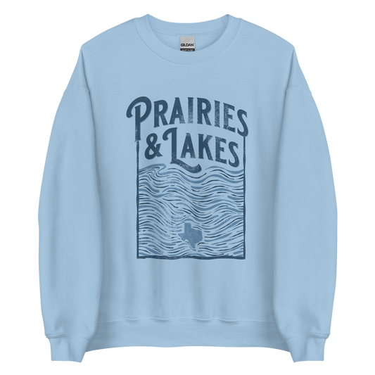 TX Terrains - Prairies and Lakes Sweatshirt - Campy Goods and Gear