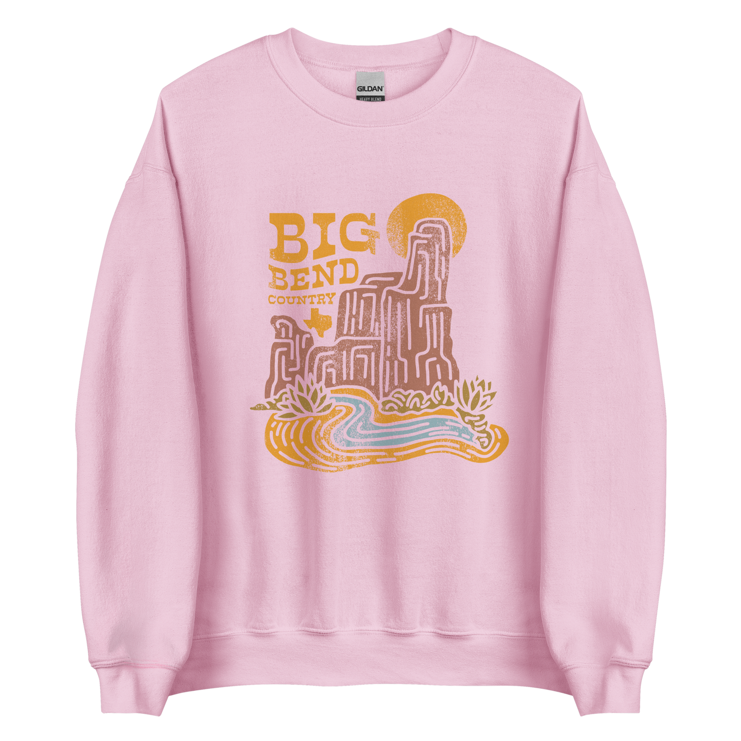 TX Terrains - Big Bend Sweatshirt - Campy Goods and Gear