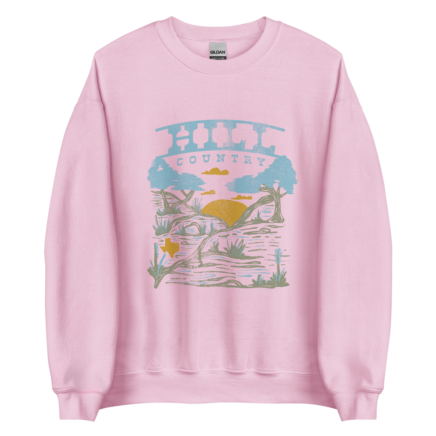 TX Terrains - Hill Country Sweatshirt - Campy Goods and Gear
