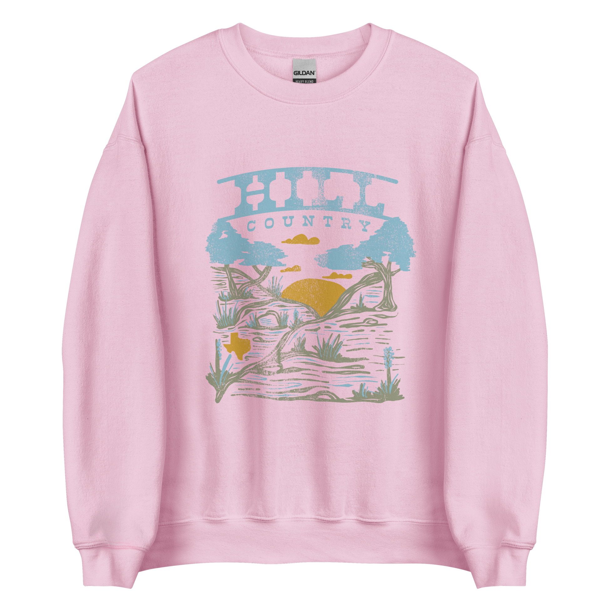 TX Terrains - Hill Country Sweatshirt - Campy Goods and Gear