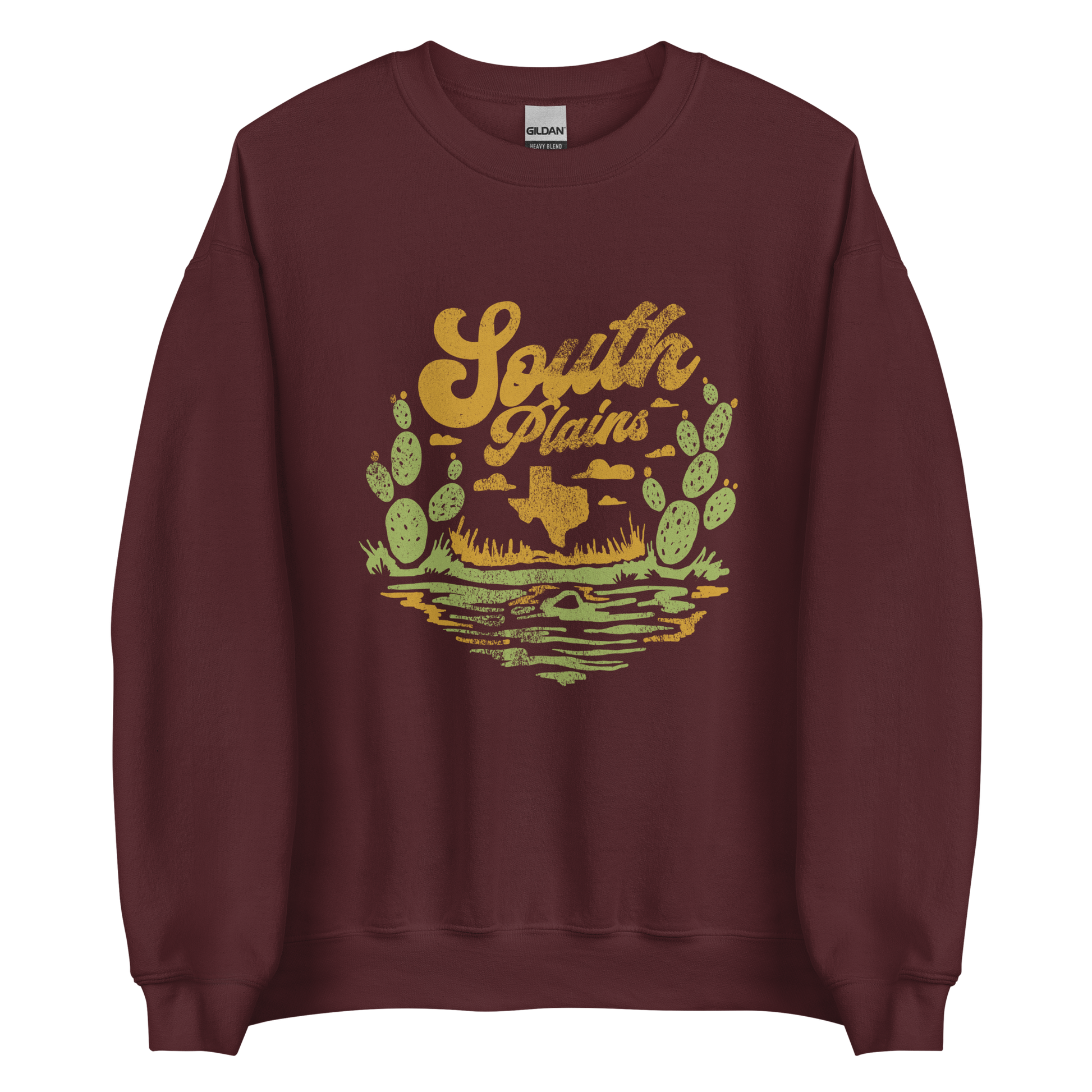 TX Terrains - South Plains Sweatshirt - Campy Goods and Gear