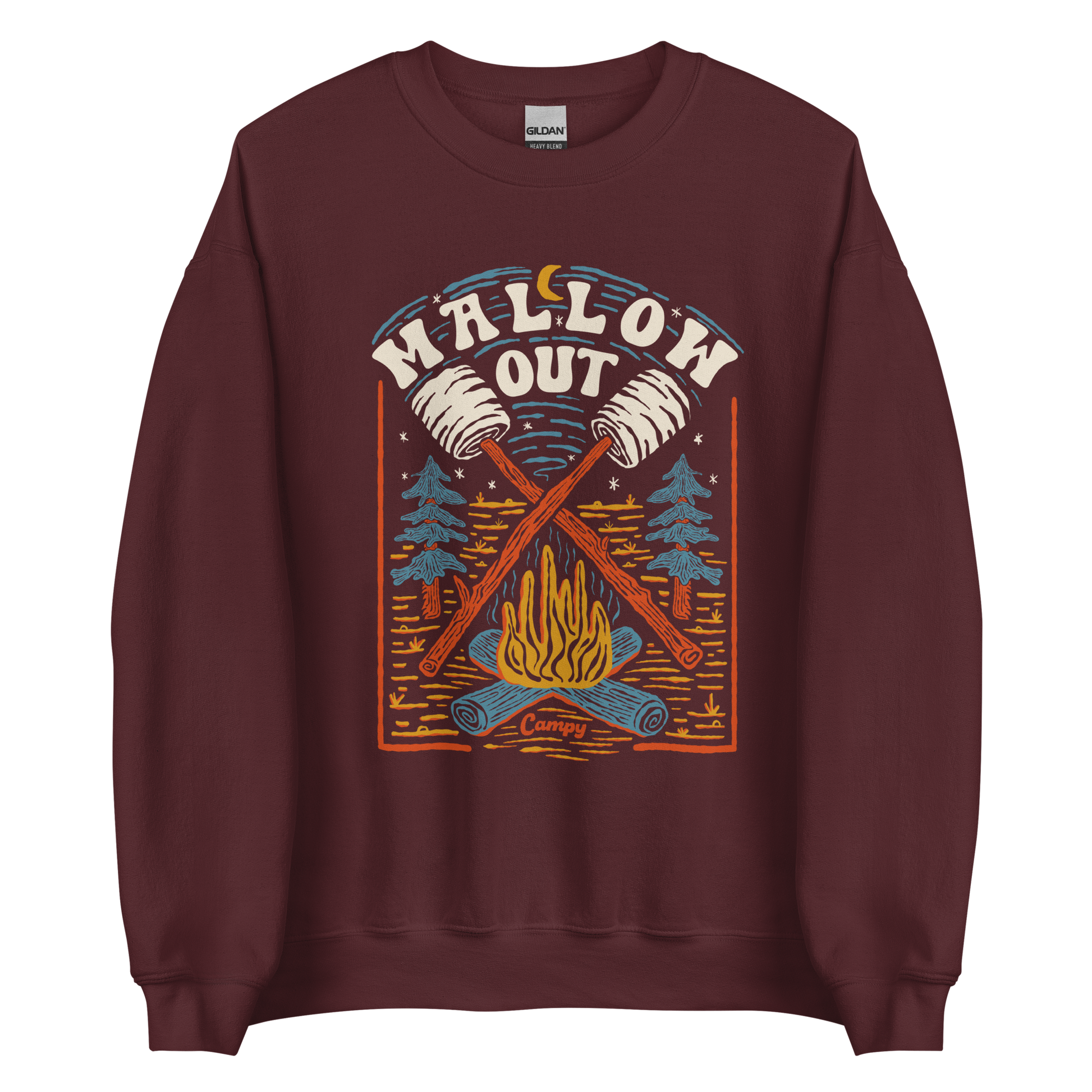 Mallow Out Sweatshirt - Campy Goods and Gear