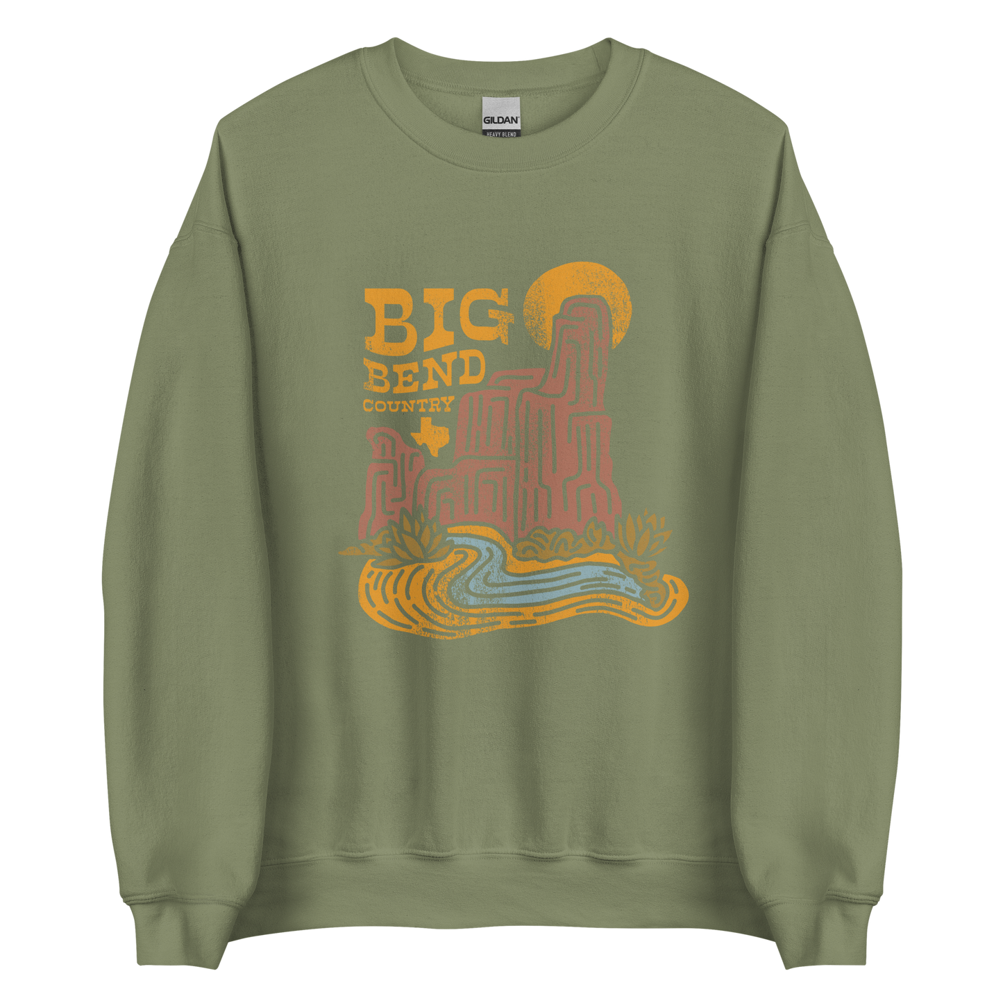 TX Terrains - Big Bend Sweatshirt - Campy Goods and Gear