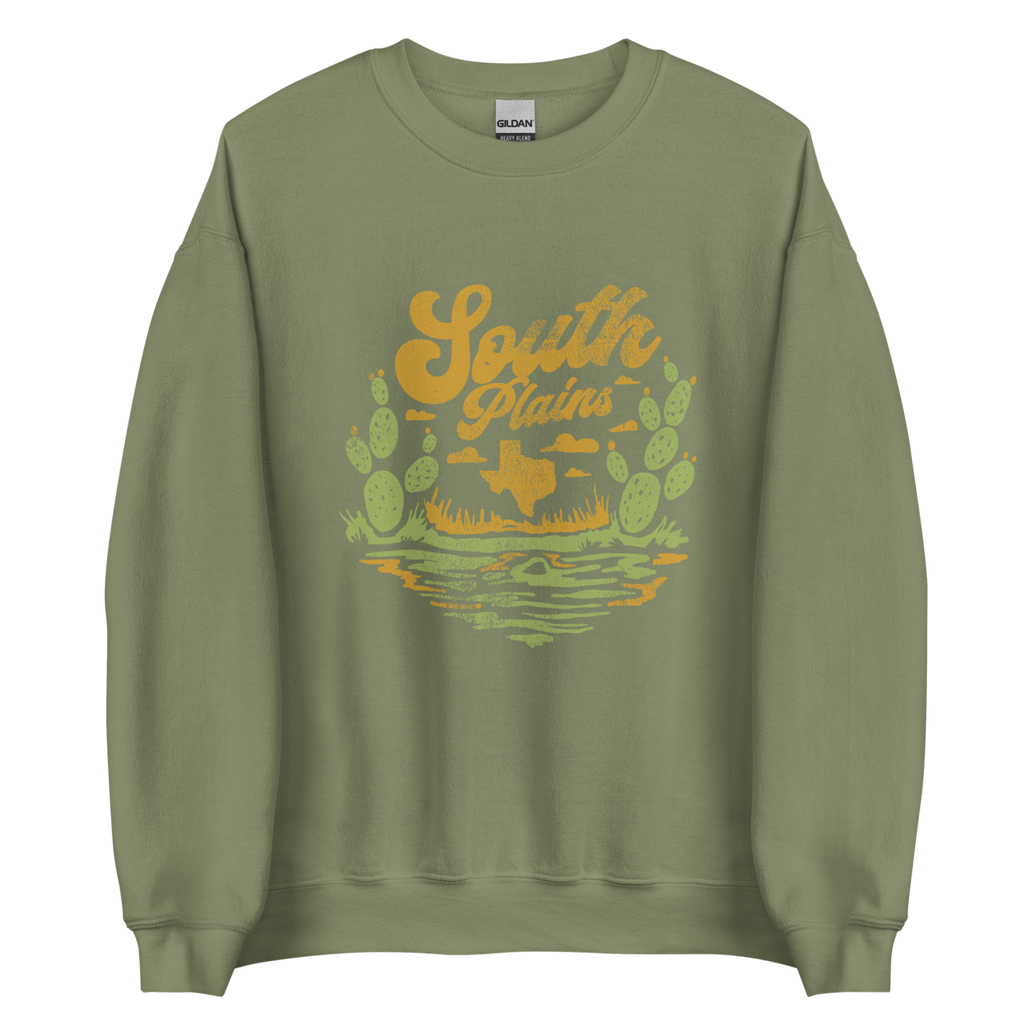 TX Terrains - South Plains Sweatshirt - Campy Goods and Gear