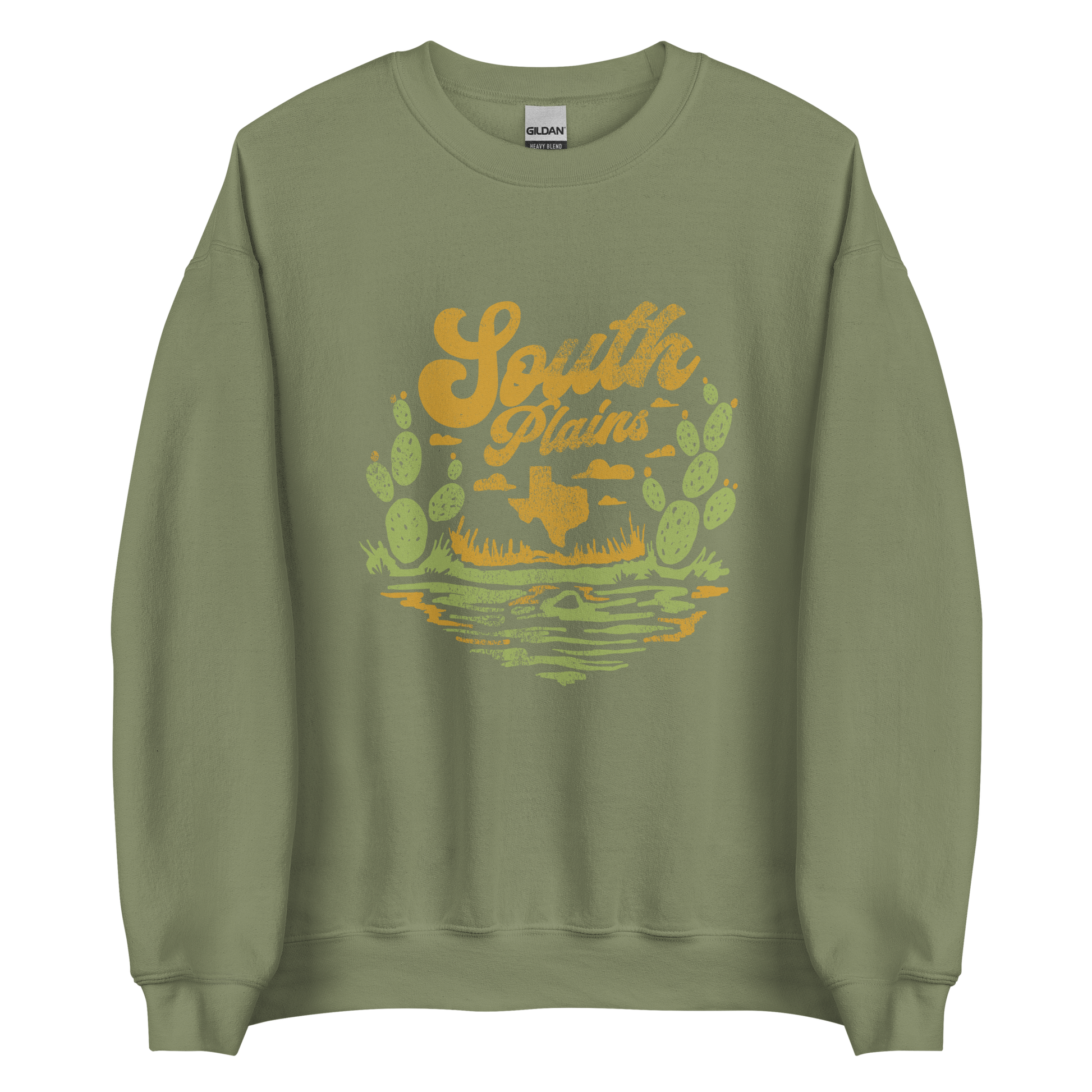TX Terrains - South Plains Sweatshirt - Campy Goods and Gear