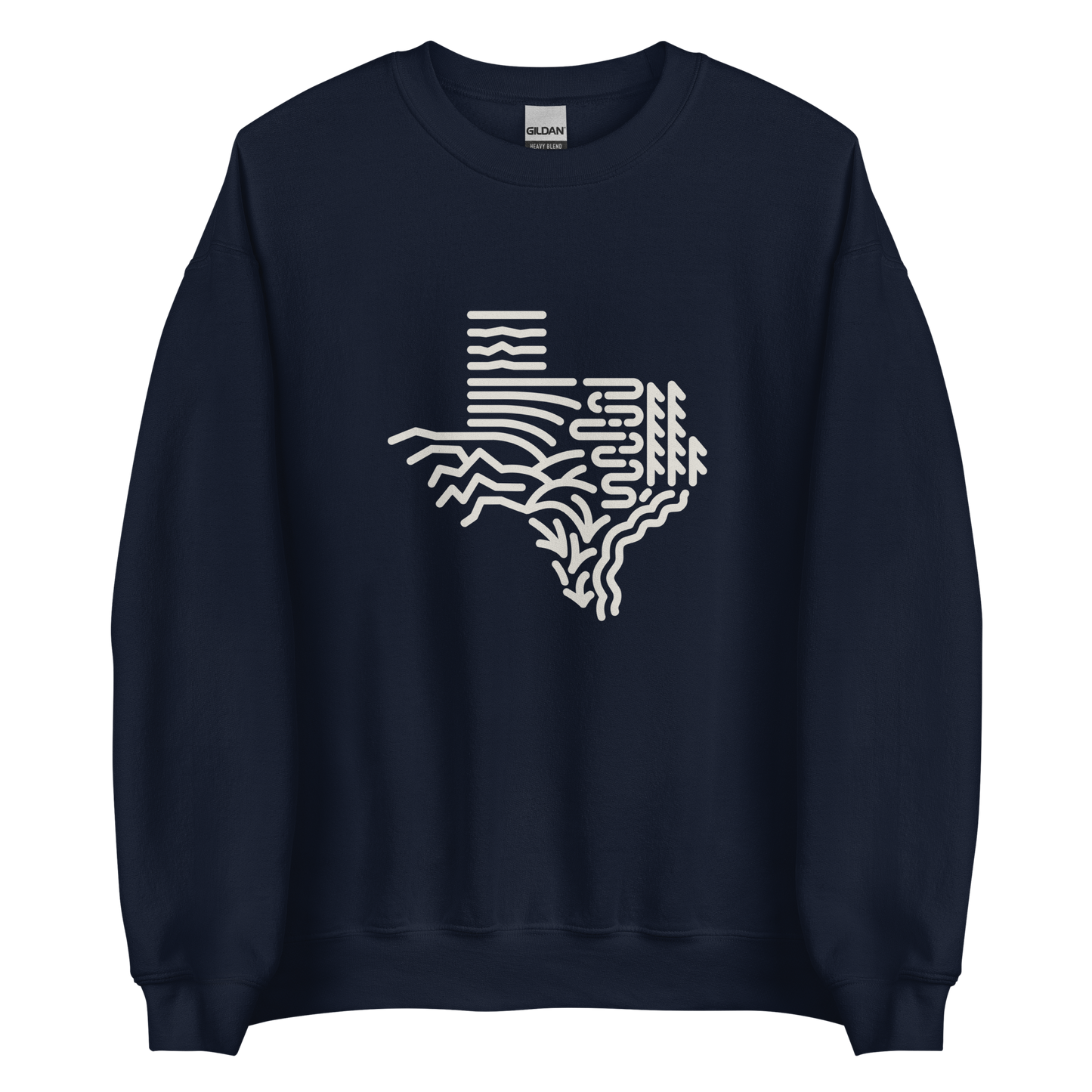 Texas Regions Sweatshirt - Campy Goods and Gear