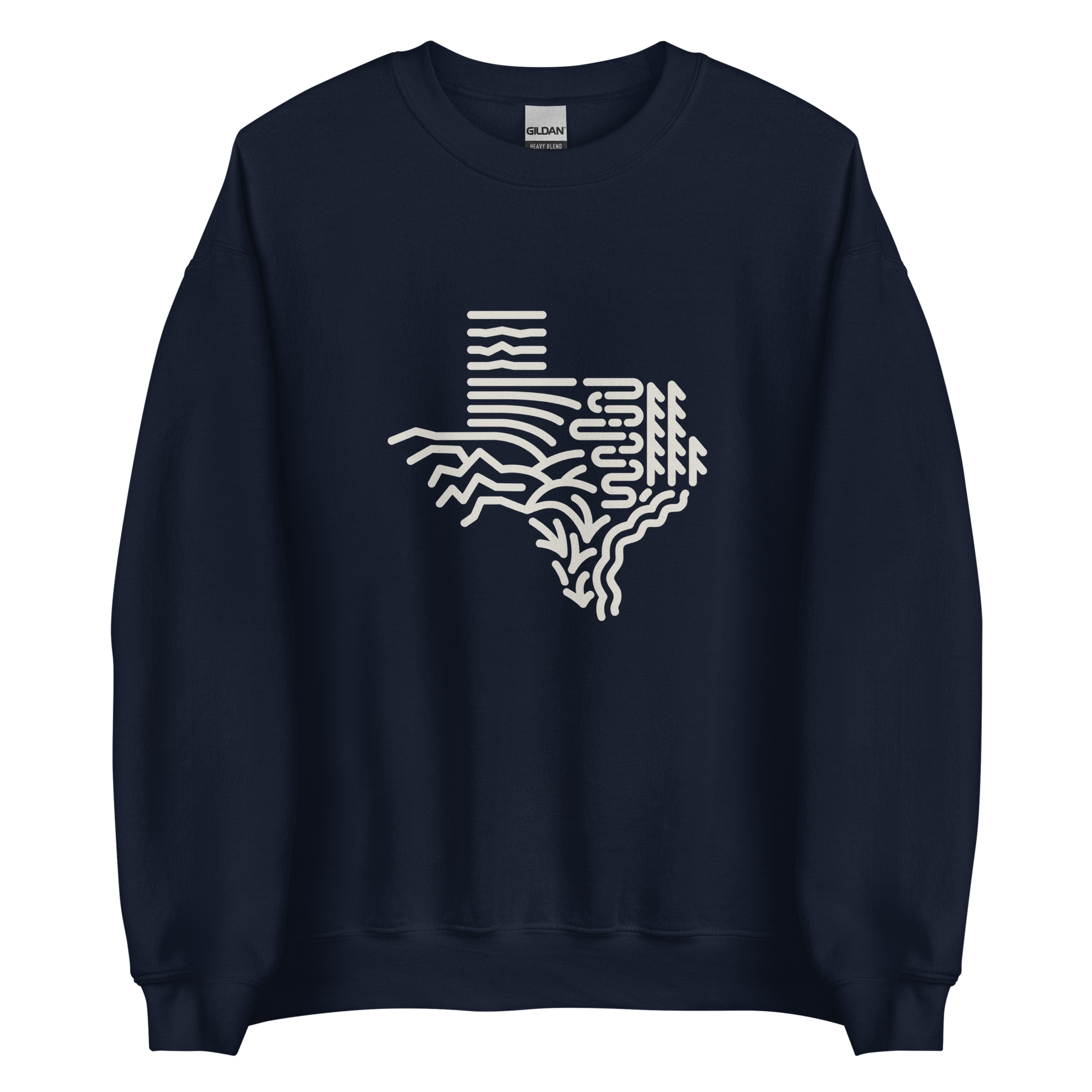 Texas Regions Sweatshirt - Campy Goods and Gear