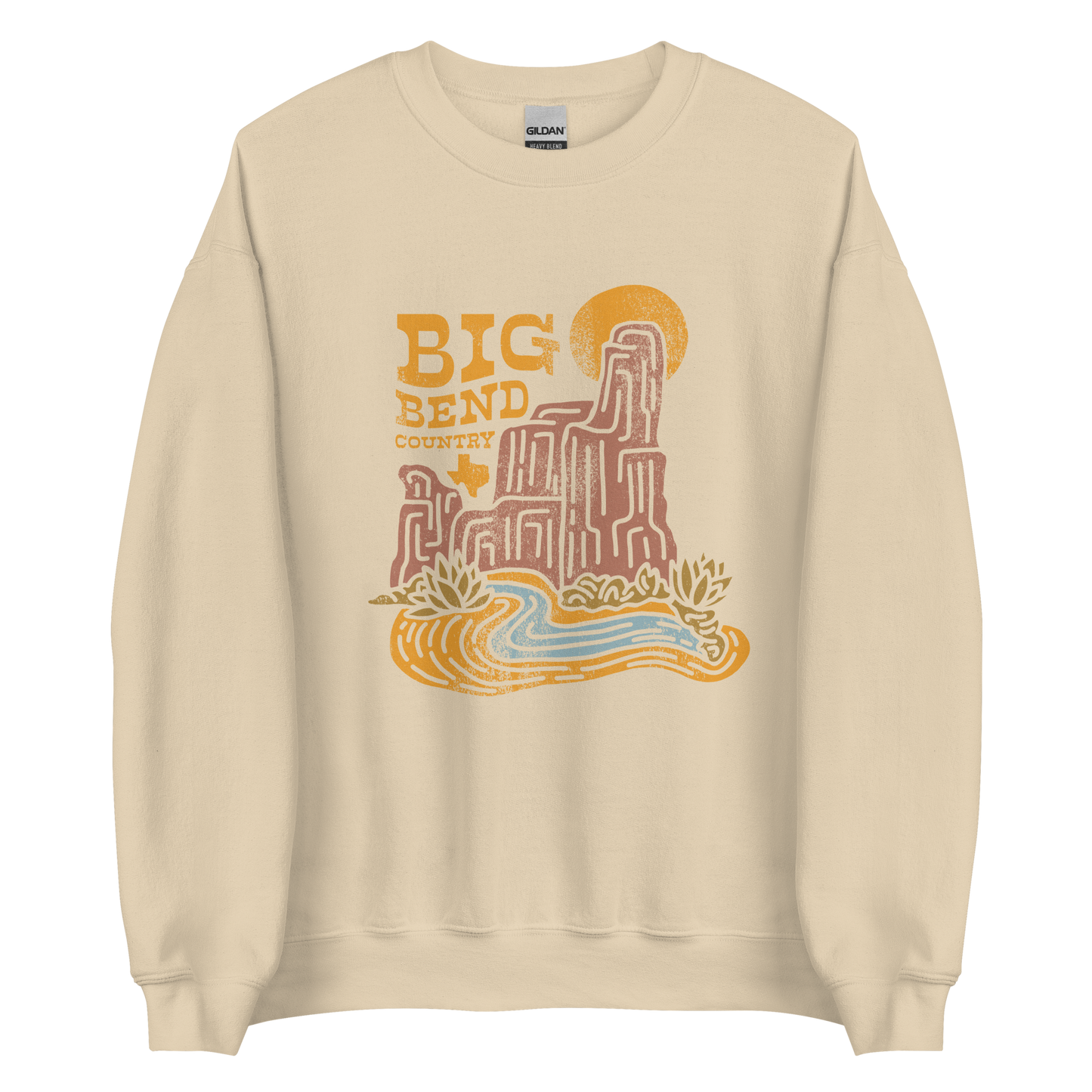 TX Terrains - Big Bend Sweatshirt - Campy Goods and Gear