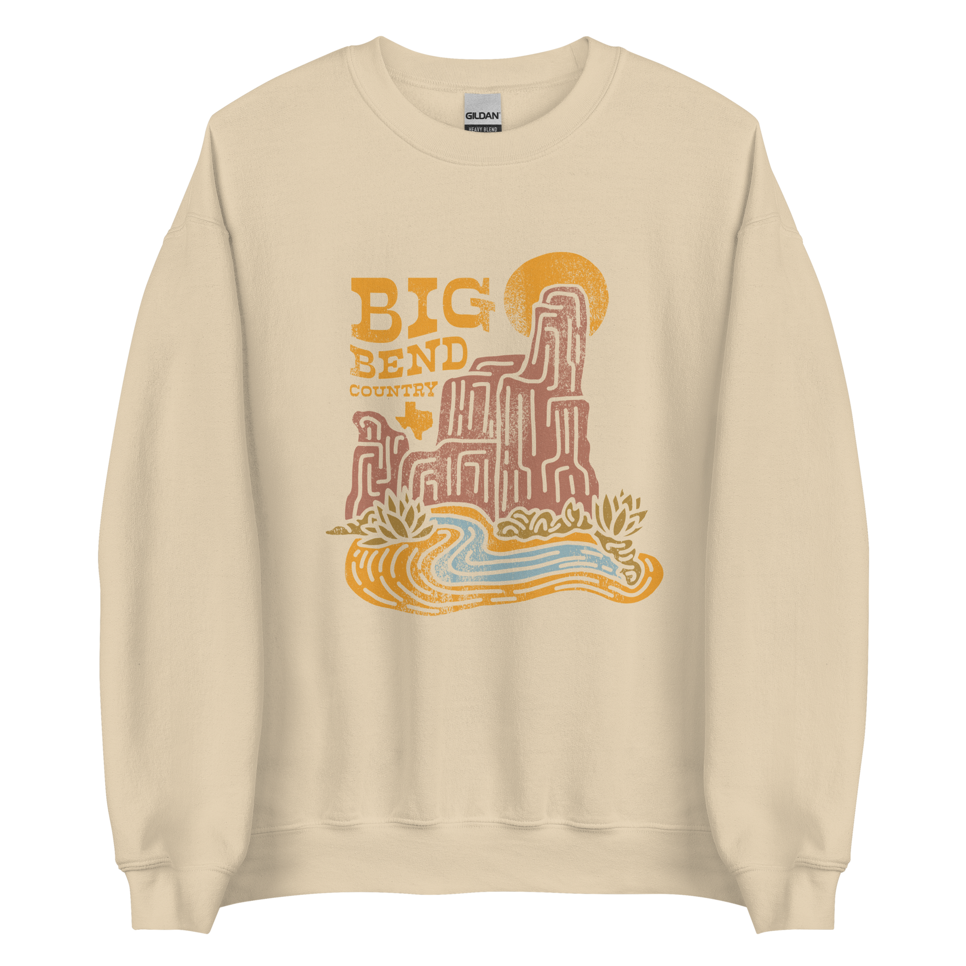 TX Terrains - Big Bend Sweatshirt - Campy Goods and Gear