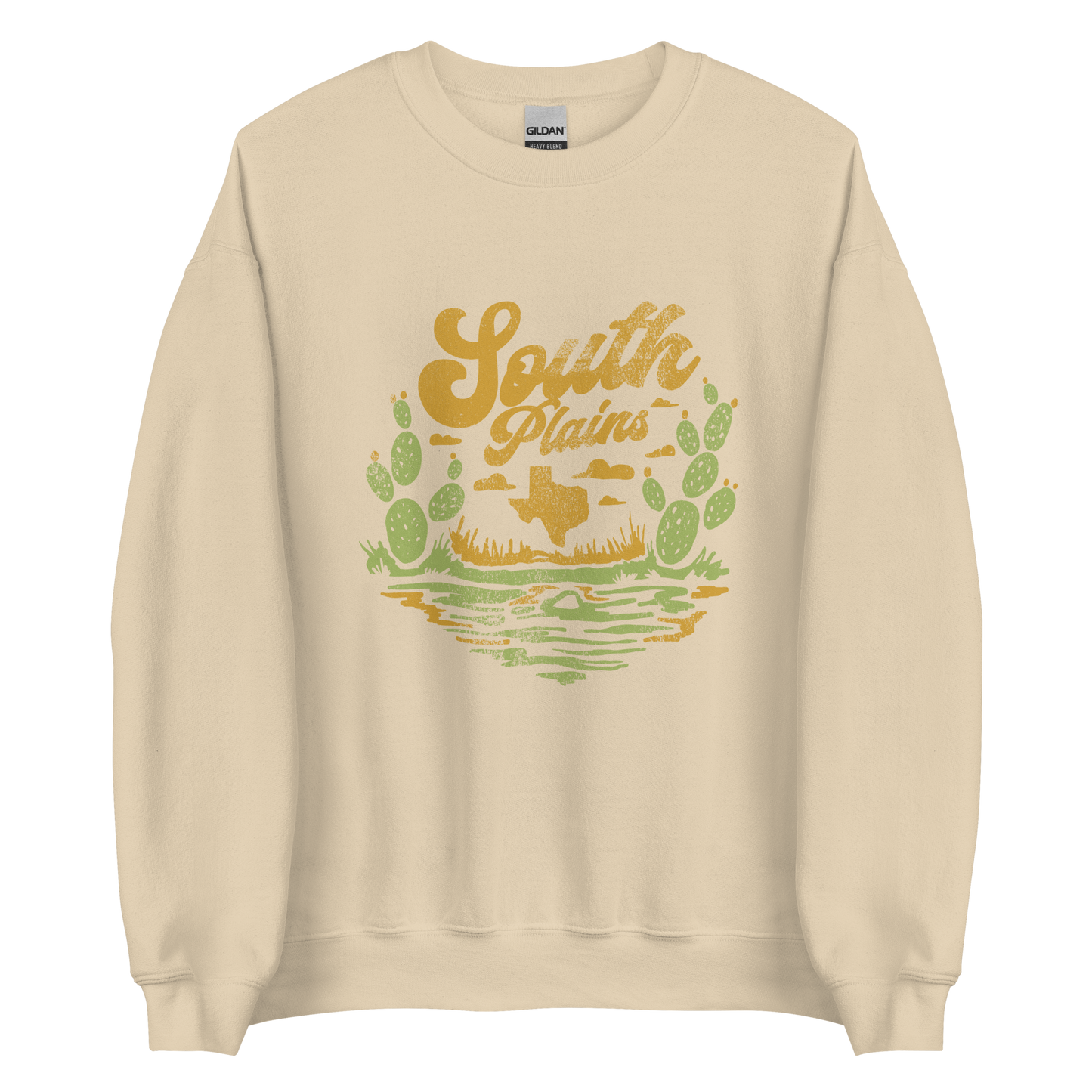 TX Terrains - South Plains Sweatshirt - Campy Goods and Gear
