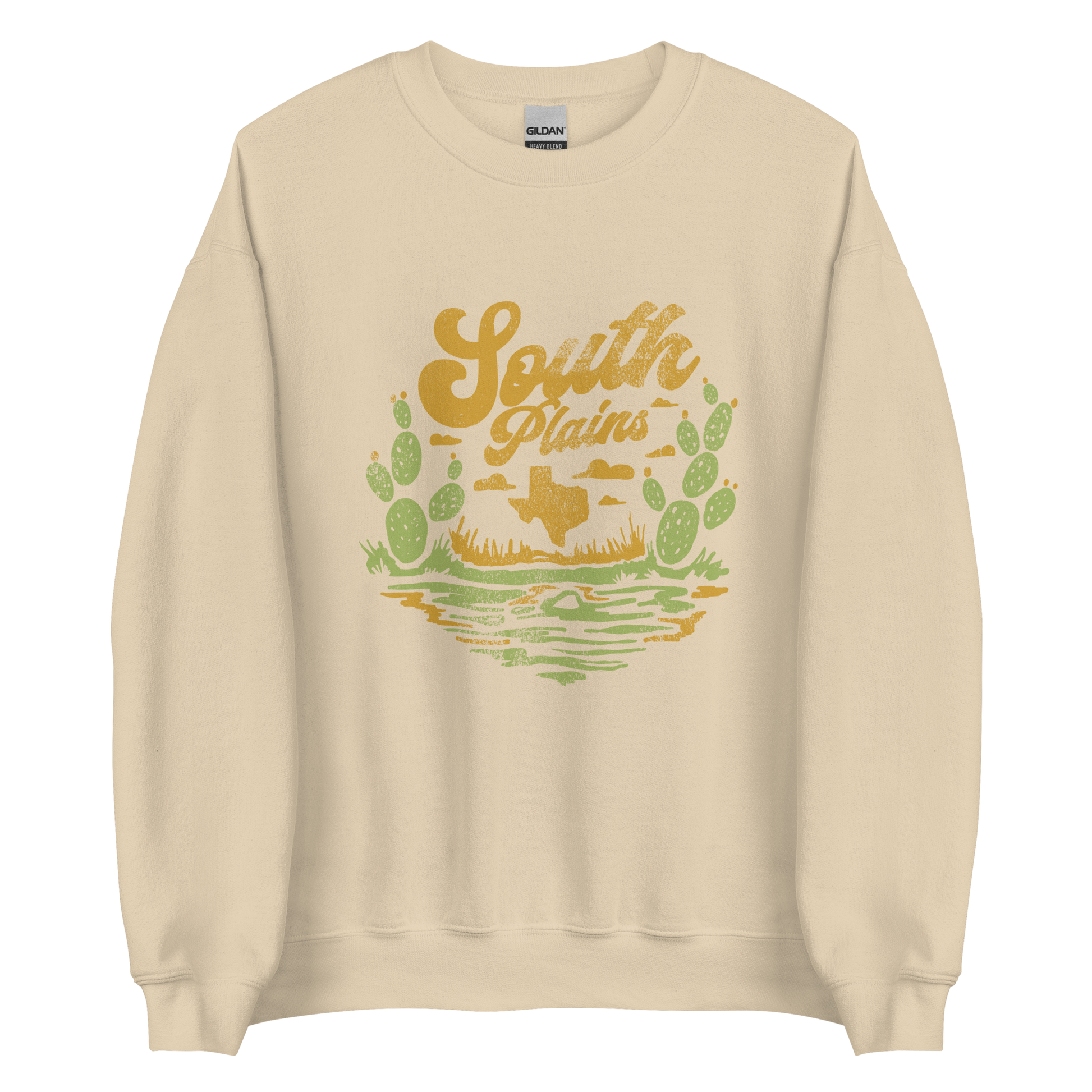 TX Terrains - South Plains Sweatshirt - Campy Goods and Gear