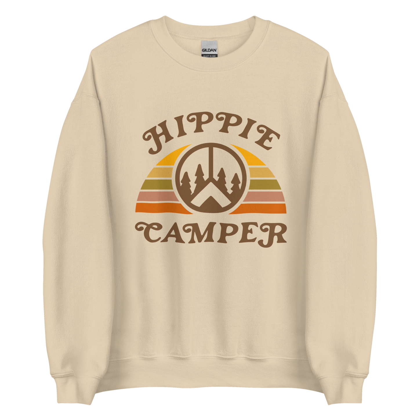 Hippie Camper Sweatshirt - Campy Goods and Gear