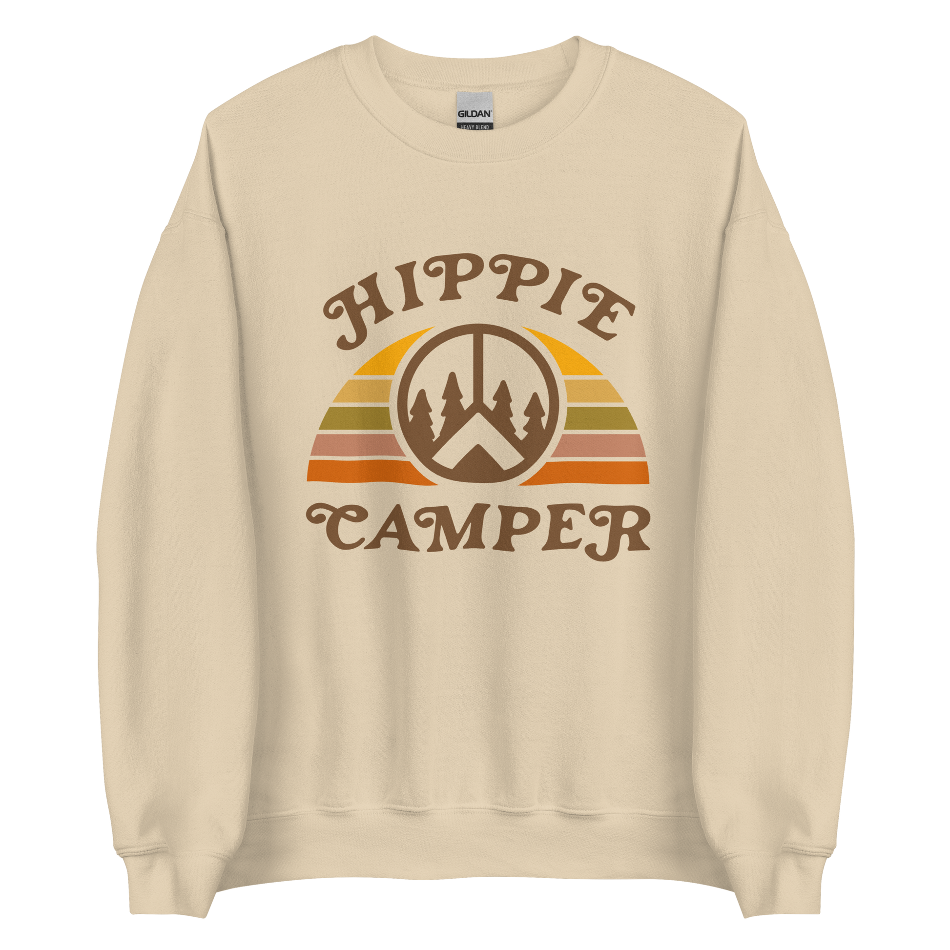 Hippie Camper Sweatshirt - Campy Goods and Gear
