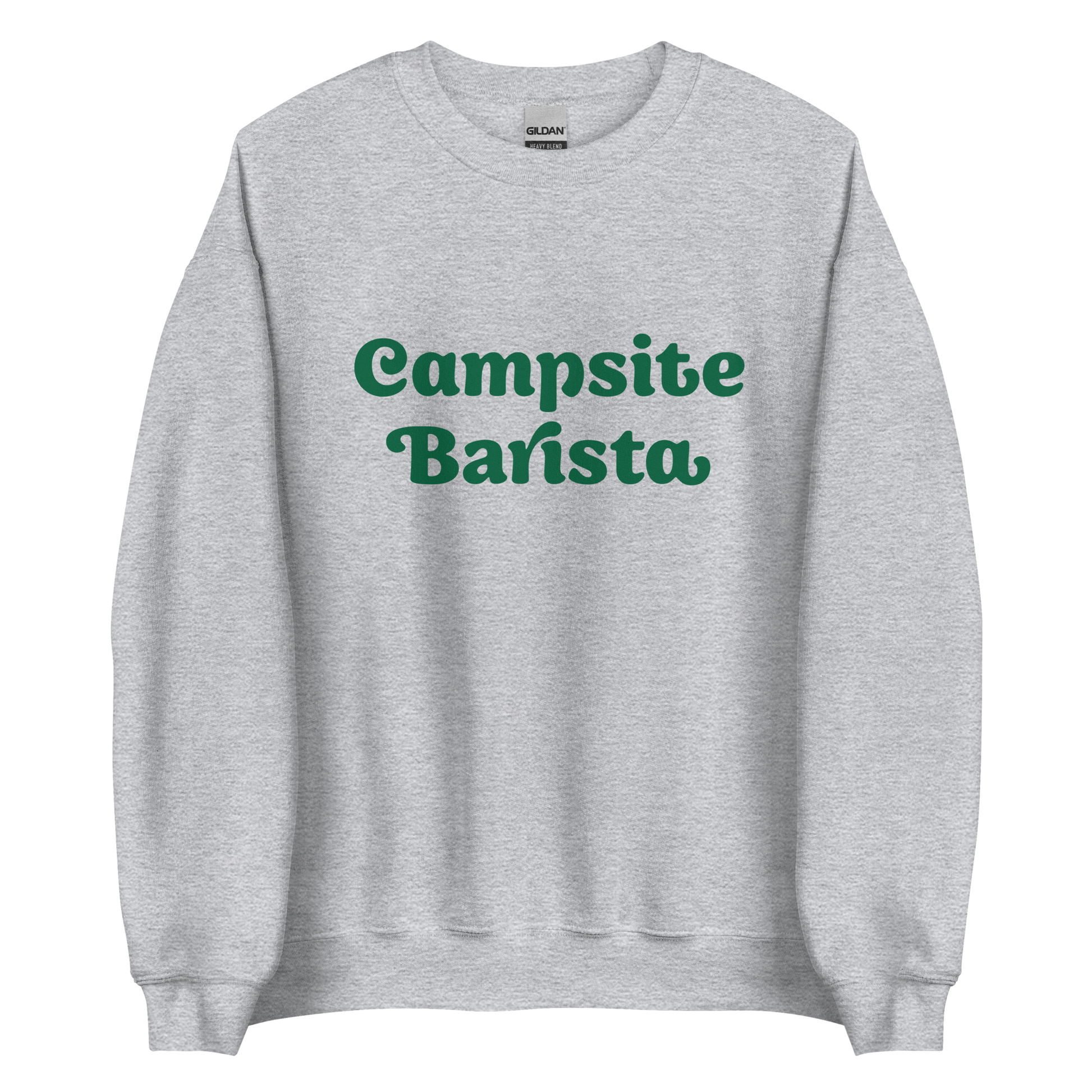 Campsite Barista Sweatshirt - Campy Goods and Gear