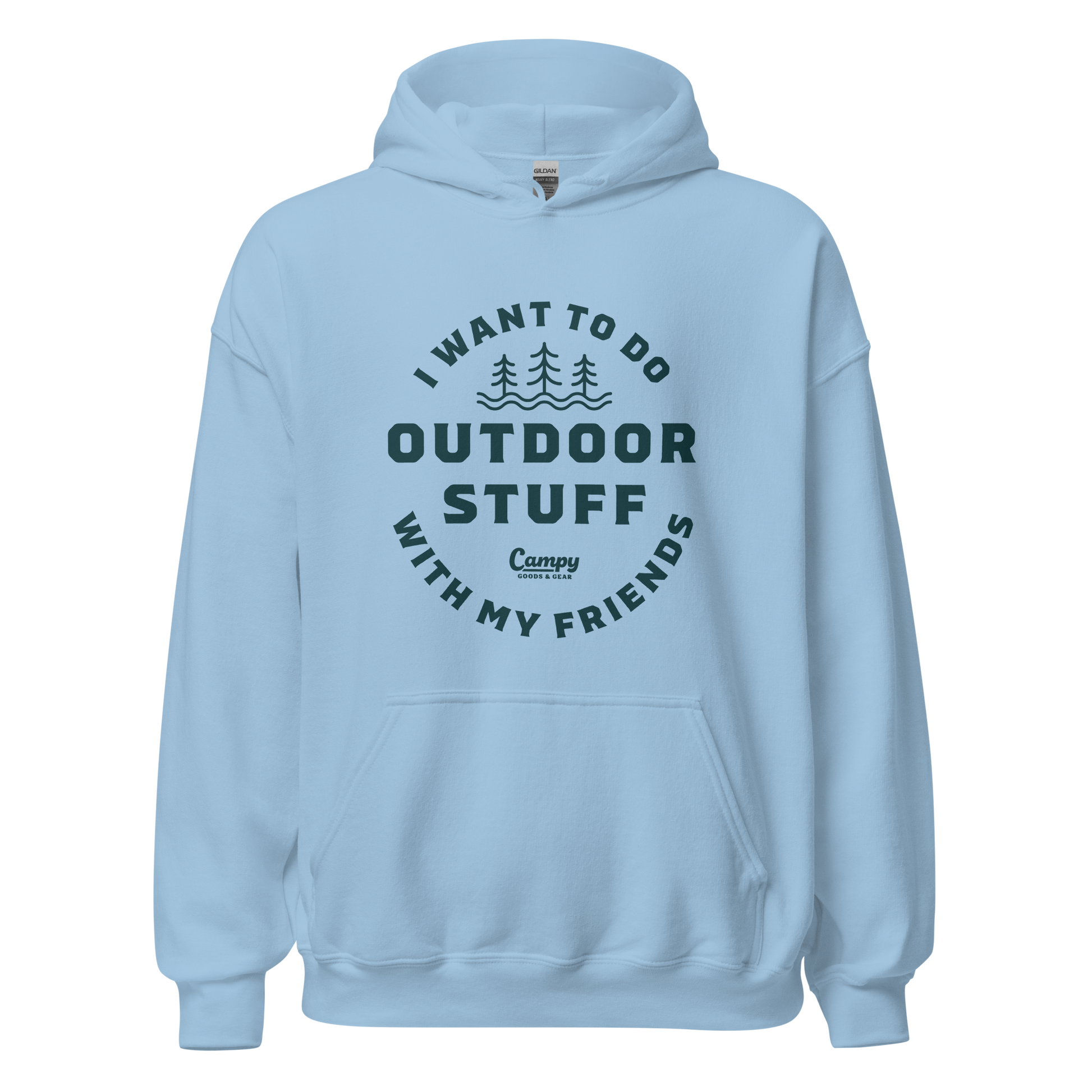 Outdoor Stuff Hoodie - Campy Goods and Gear