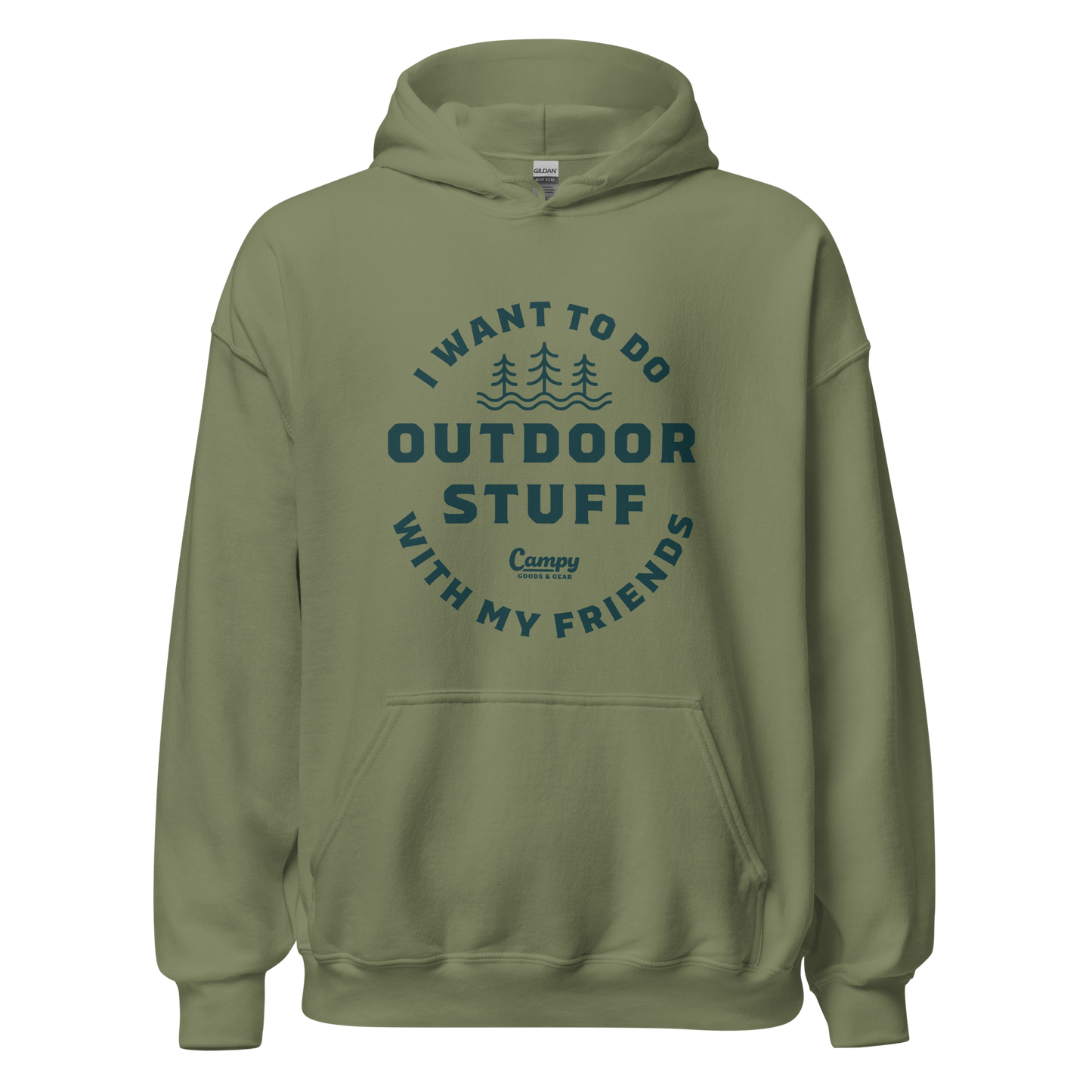 Outdoor Stuff Hoodie - Campy Goods and Gear