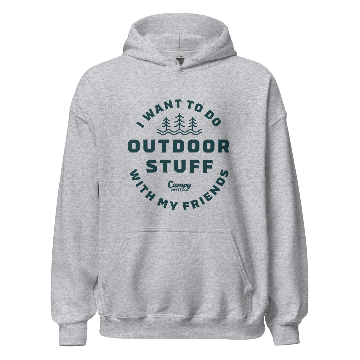 Outdoor Stuff Hoodie - Campy Goods and Gear