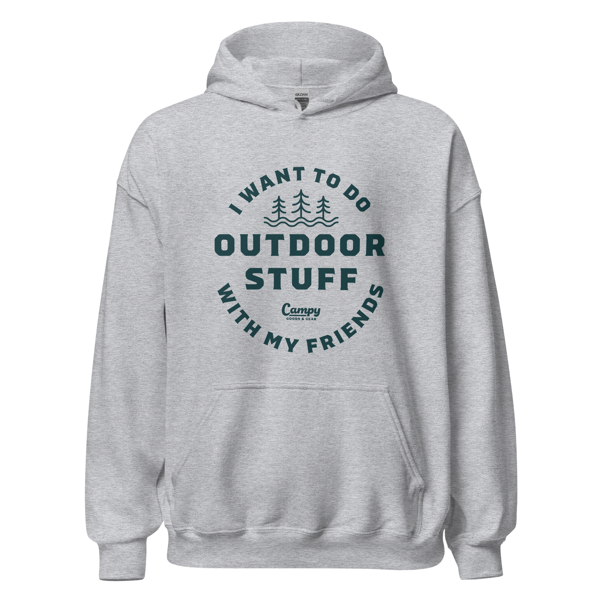 Outdoor Stuff Hoodie - Campy Goods and Gear
