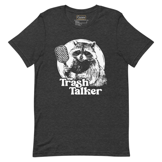 Trash Talker Raccoon Pickleball Tee