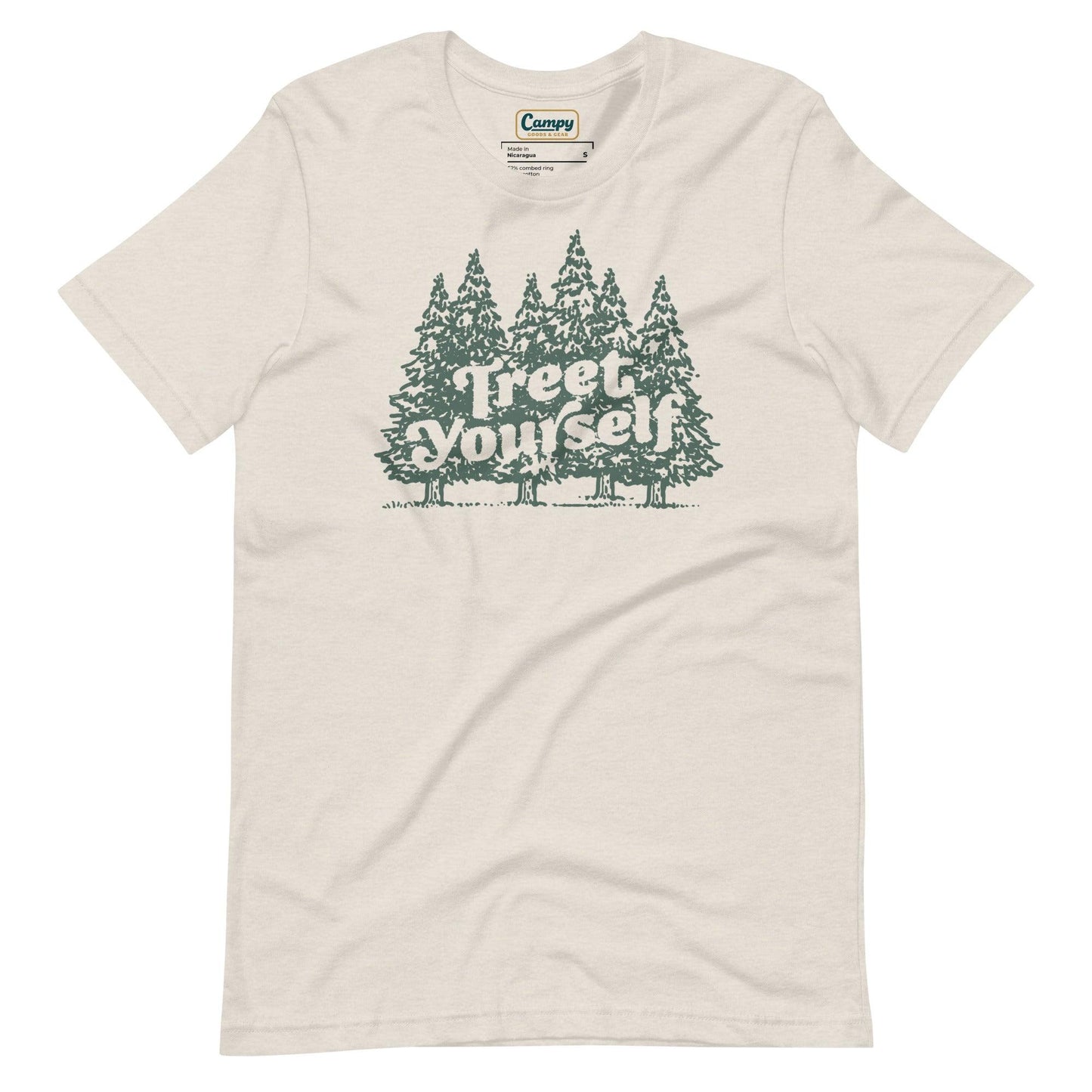 Treet Yourself Tee - Campy Goods and Gear