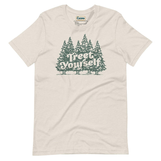 Treet Yourself Tee - Campy Goods and Gear