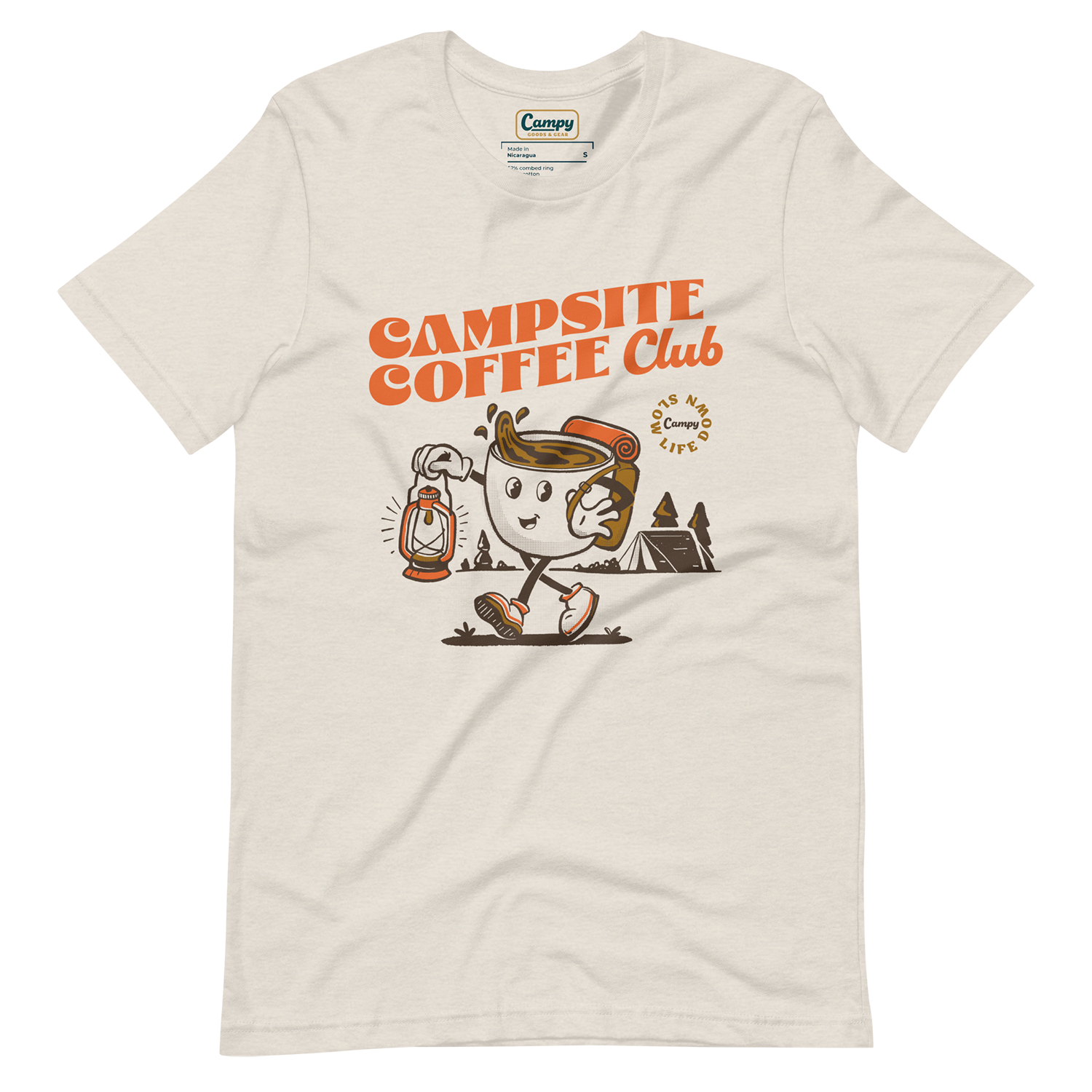 Campsite Coffee Club Tee - Campy Goods and Gear