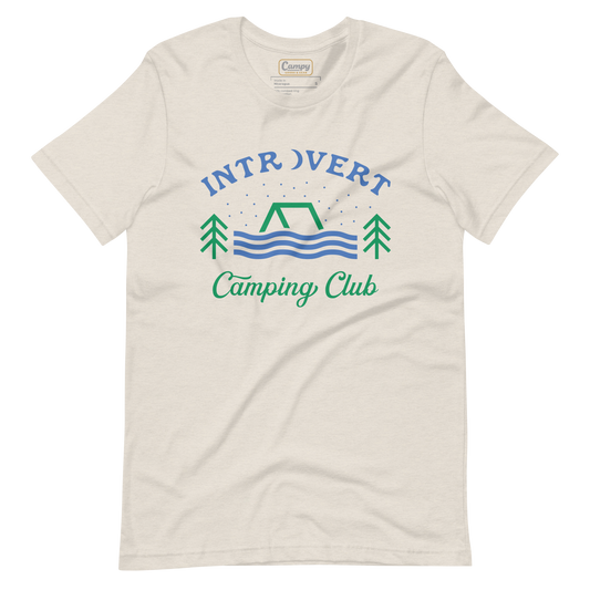 Introvert Camping Club Tee