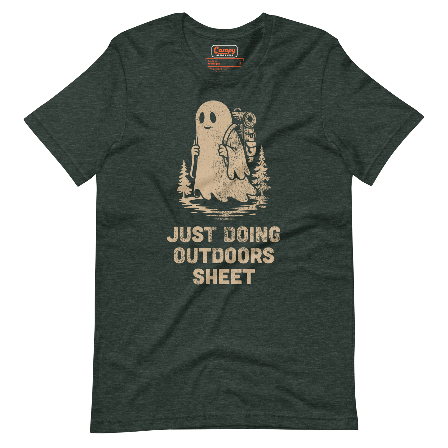Just Doing Outdoors Sheet Tee